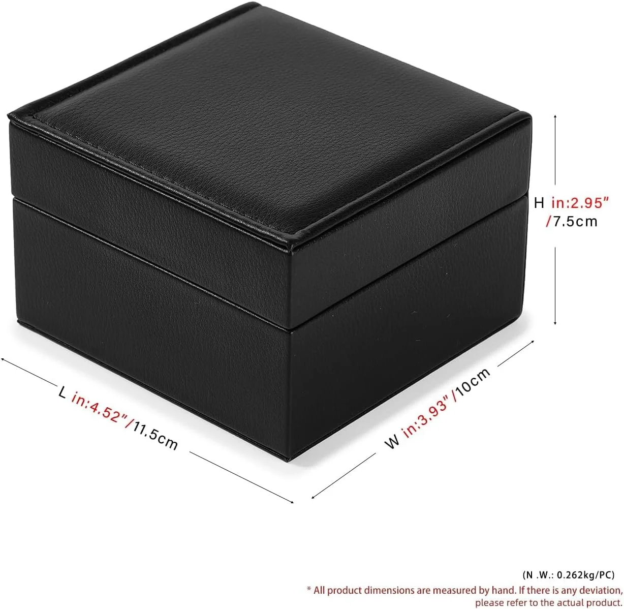 جعبه ساعت LBOYLOVE®، جعبه تکی ساعت چرمی PU با کوسن جداشدنی برای زنان و مردان، جعبه نمایش ساعت، جعبه نگهداری قابل حمل برای ساعت مچی، ساعت های هوشمند، دستبندها جعبه ساعت LBOYLOVE®، جعبه تکی ساعت چرمی PU با کوسن جداشدنی برای زنان و مردان، جعبه نمایش ساعت، جعبه نگهداری قابل حمل برای ساعت مچی، ساعت های هوشمند، دستبندها