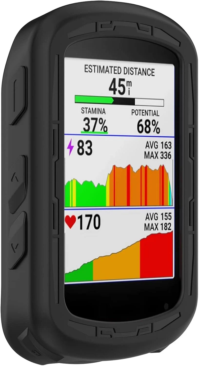 قاب محافظ سیلیکونی Disscool سازگار با Garmin Edge 840/540، کاور محافظ نرم TPU ضد ضربه، لوازم جانبی ساعت هوشمند (مشکی) قاب محافظ سیلیکونی Disscool سازگار با Garmin Edge 840/540، کاور محافظ نرم TPU ضد ضربه، لوازم جانبی ساعت هوشمند (مشکی)