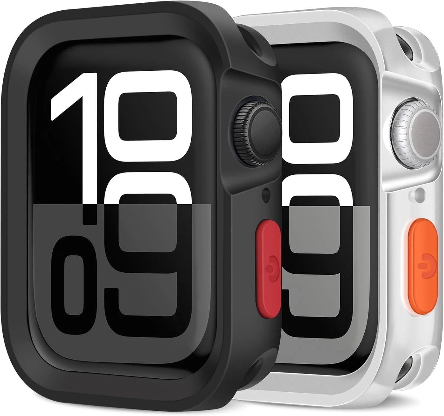 کاور محافظ آپتویی برای ساعت، 2 عدد قاب شفاف فوق العاده نازک برای ساعت هوشمند 46 میلی متری، طراحی ضد خش و مقاوم در برابر افتادن برای استفاده روزمره و سبک زندگی فعال