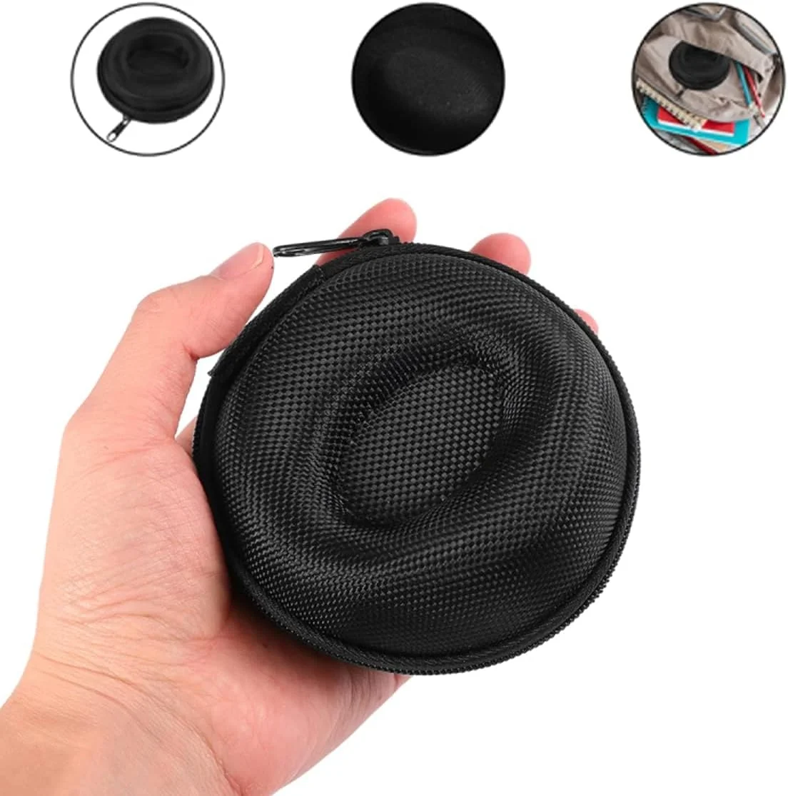 جعبه ساعت زیپی Defsedar بسته 2 عددی برای مسافرت، جعبه نگهداری برای ساعت های مچی و هوشمند تا 50 میلی متر، سازمان دهنده ساعت مشکی با طراحی محافظ، کیف حمل ساعت قابل حمل جعبه ساعت زیپی Defsedar بسته 2 عددی برای مسافرت، جعبه نگهداری برای ساعت های مچی و هوشمند تا 50 میلی متر، سازمان دهنده ساعت مشکی با طراحی محافظ، کیف حمل ساعت قابل حمل