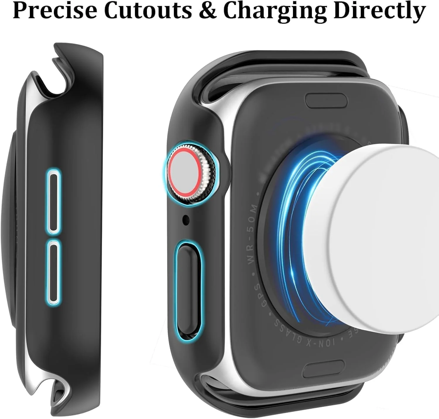 محافظ بامپر ساعت Aputue، پوشش PC سخت و مقاوم در برابر خراش باریک برای ساعت هوشمند 46 میلی متری، طراحی لبه های برجسته برای ایمنی صفحه نمایش، محافظت سبک و بادوام برای استفاده روزانه. محافظ بامپر ساعت Aputue، پوشش PC سخت و مقاوم در برابر خراش باریک برای ساعت هوشمند 46 میلی متری، طراحی لبه های برجسته برای ایمنی صفحه نمایش، محافظت سبک و بادوام برای استفاده روزانه.