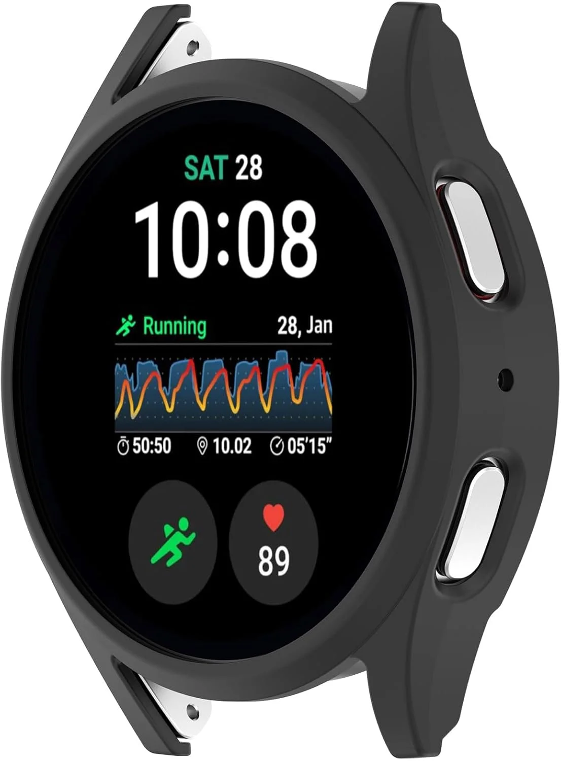 کاور محافظ ساعت هوشمند AWADUO سازگار با ساعت سامسونگ گلکسی واچ 7 سایز 40 میلیمتر، جنس PC، ضد ضربه (مشکی) کاور محافظ ساعت هوشمند AWADUO سازگار با ساعت سامسونگ گلکسی واچ 7 سایز 40 میلیمتر، جنس PC، ضد ضربه (مشکی)