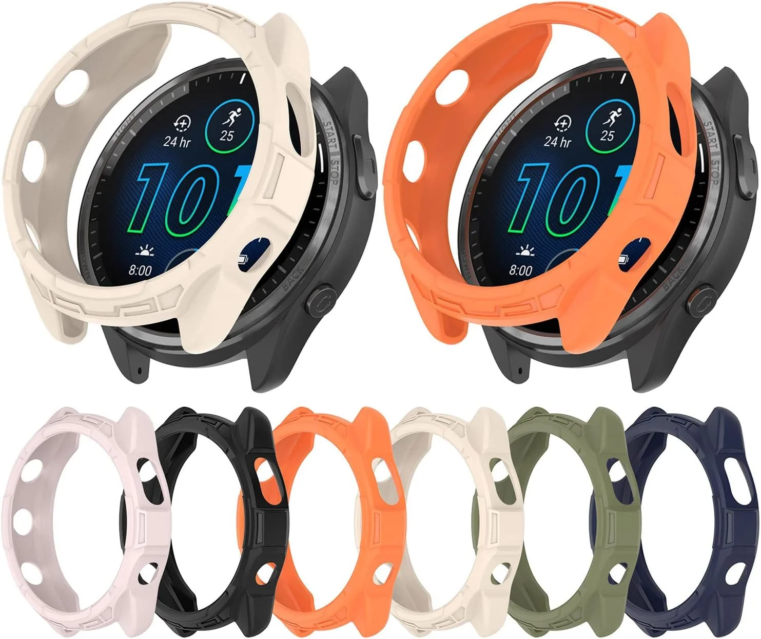 Disscool Case Cover Compatible with Garmin Forerunner 965, Soft Anti Drop TPU Protective Cases Smart Watch Accessories(Black) Disscool Case Cover Compatible with Garmin Forerunner 965, Soft Anti Drop TPU Protective Cases Smart Watch Accessories(Black)