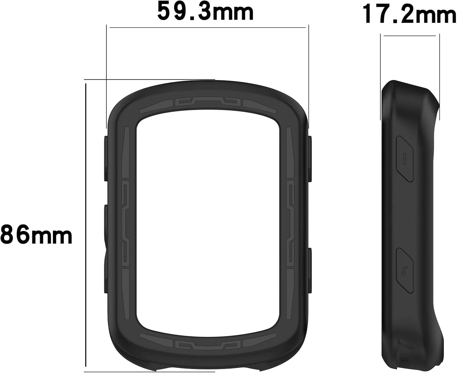 قاب محافظ سیلیکونی Disscool سازگار با Garmin Edge 840/540، کاور محافظ نرم TPU ضد ضربه، لوازم جانبی ساعت هوشمند (مشکی) قاب محافظ سیلیکونی Disscool سازگار با Garmin Edge 840/540، کاور محافظ نرم TPU ضد ضربه، لوازم جانبی ساعت هوشمند (مشکی)