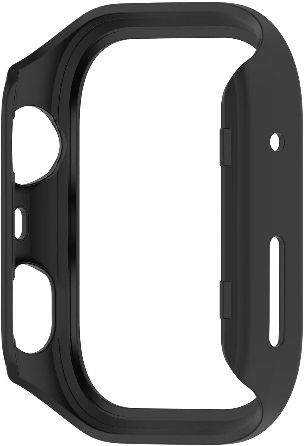 قاب محافظ توخالی دادو سازگار با هوآوی فیت 4 پرو – کاور ضربه گیر محافظ سبک وزن با برش های دقیق برای ساعت هوشمند هوآوی فیت 4 پرو (مشکی)