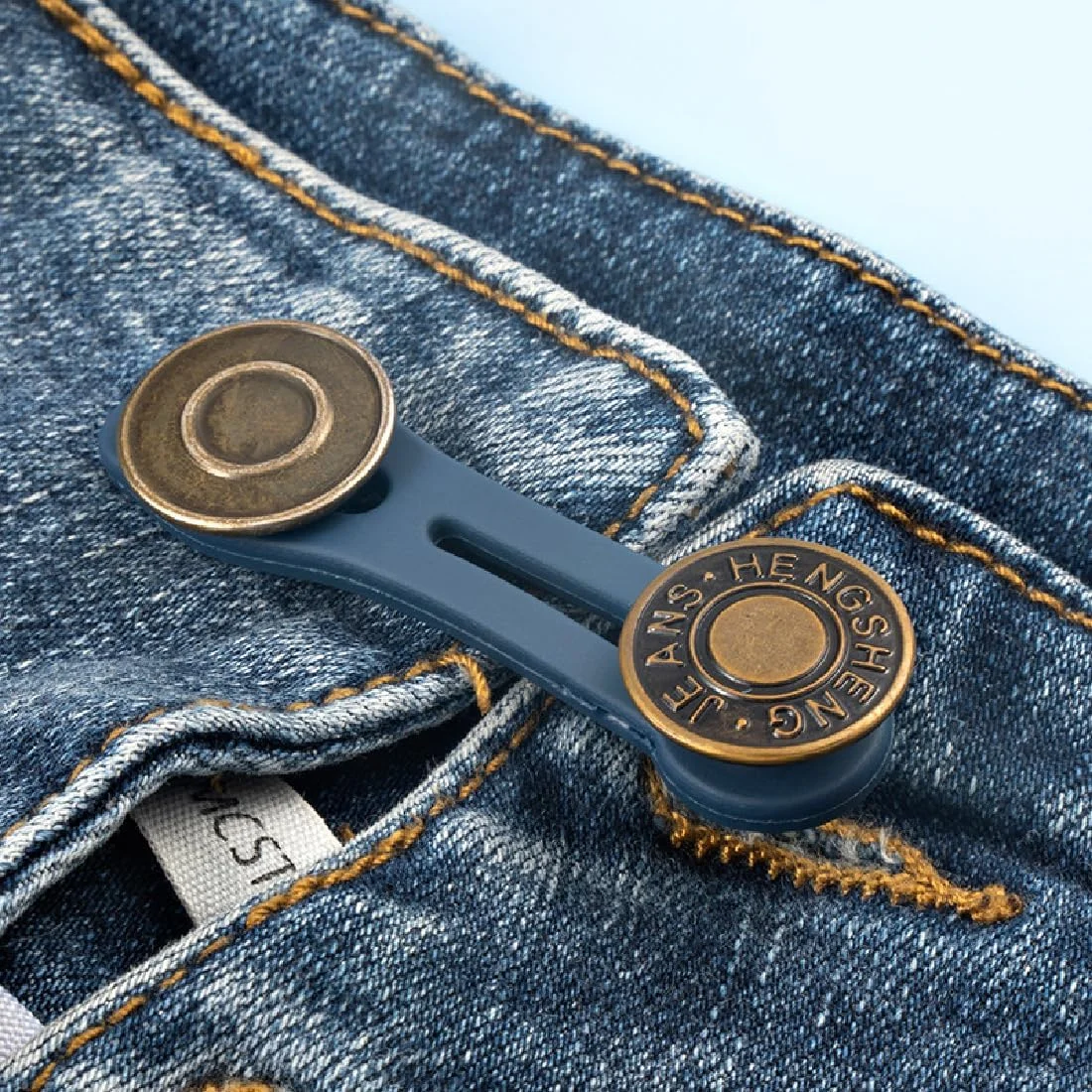 BHIPKOT Pack of 6 Waistband Extension Buckle, Metal Trousers Waist Extension Buckle, Jeans Waist Extension Buckle, Maternity Buckle BHIPKOT Pack of 6 Waistband Extension Buckle, Metal Trousers Waist Extension Buckle, Jeans Waist Extension Buckle, Maternity Buckle