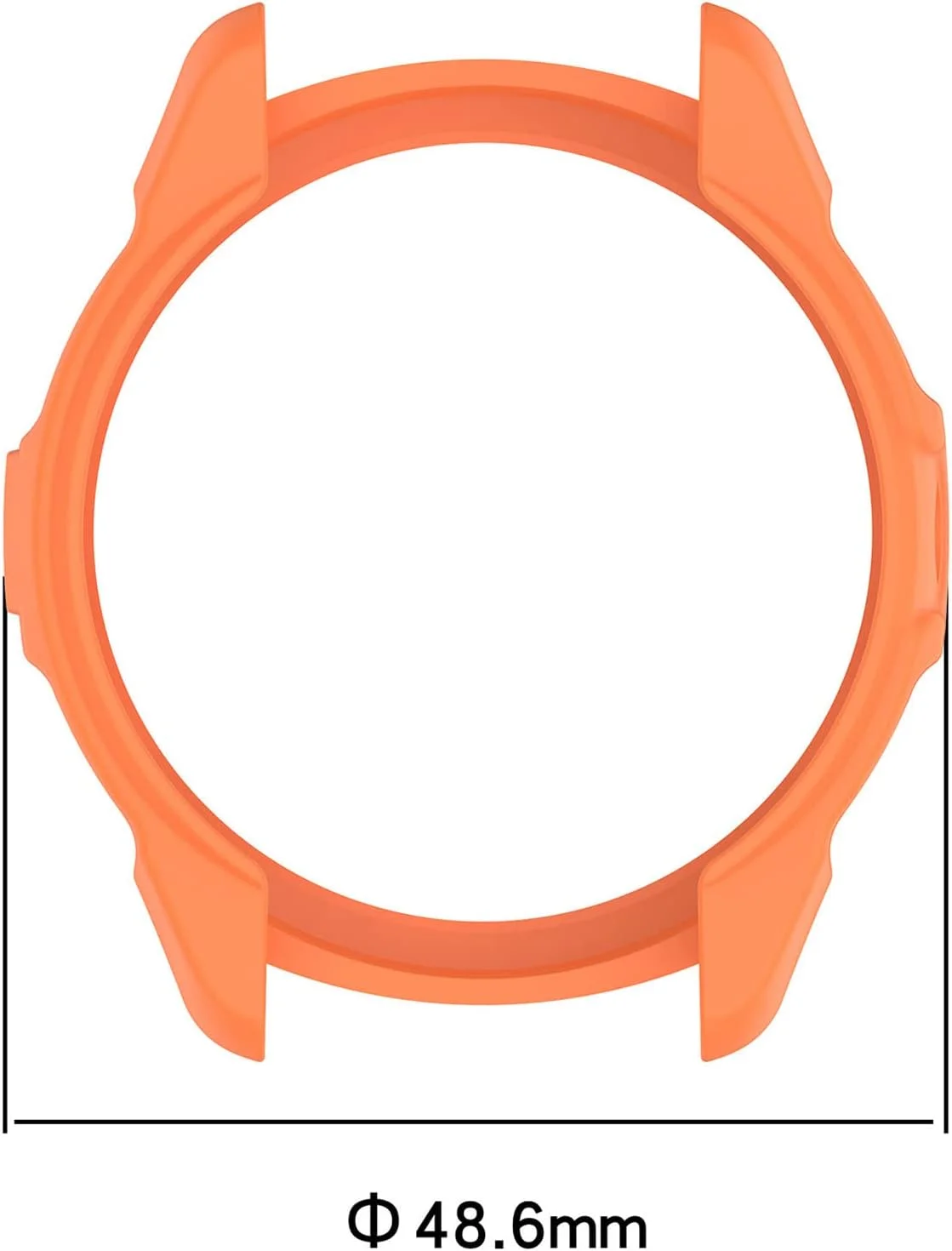 محافظ صفحه نمایش سازگار با Garmin Forerunner 265 AWADUO، کاور محافظ PC ساعت هوشمند، لوازم جانبی ساعت هوشمند با پوسته نرم