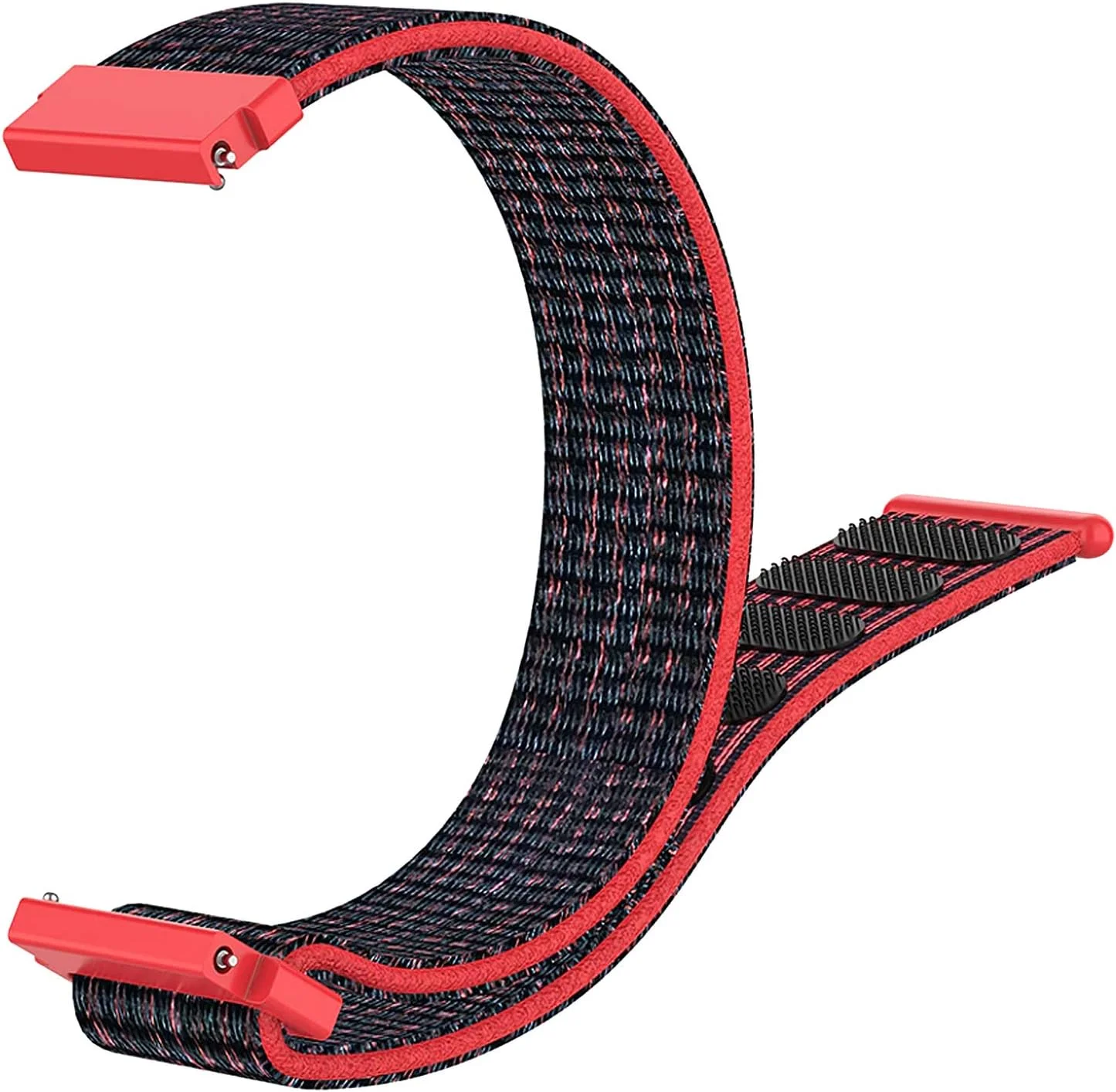 بند ساعت مچی با قابلیت رهاسازی سریع وان اشلون سازگار با ساعت هوشمند Huawei Watch GT3 SE 46 mm، بند جایگزین نایلونی (نارنجی)