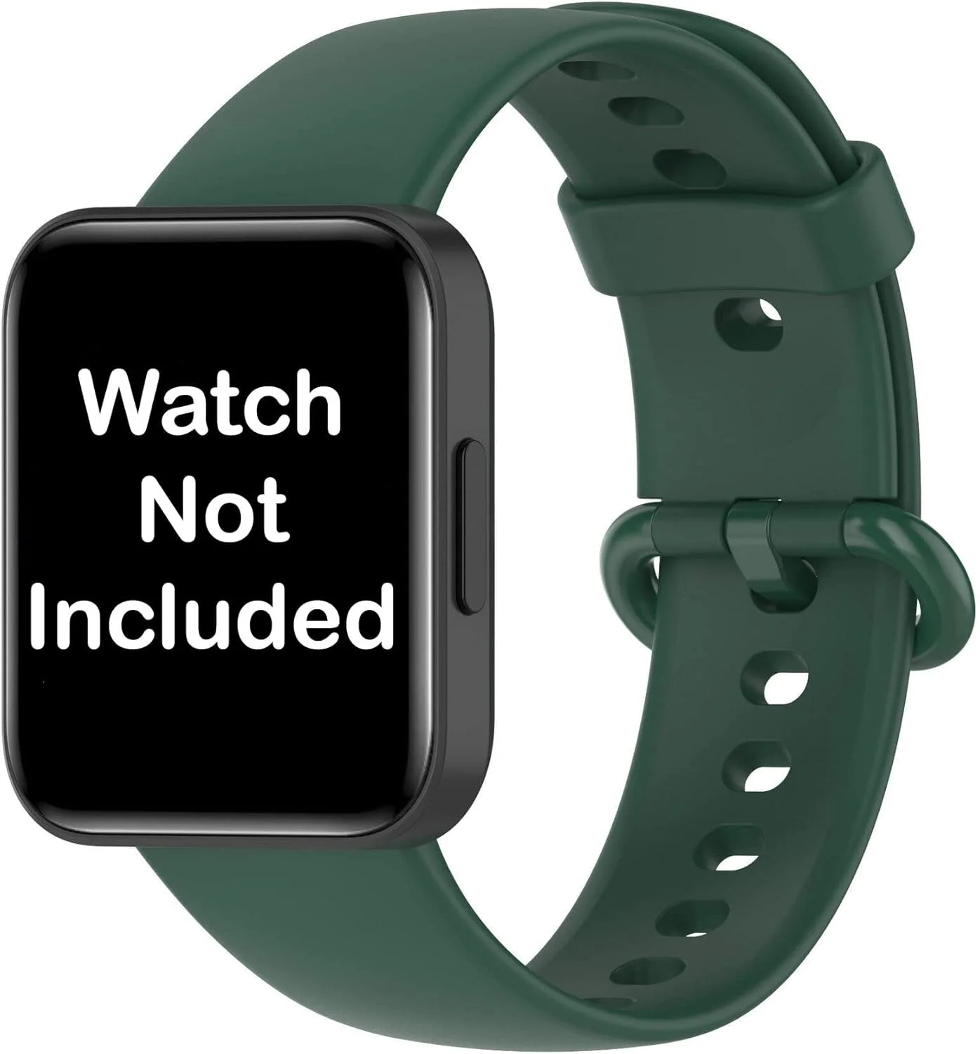 بند ساعت هوشمند Mobistyle Redmi Watch 2 Lite، سیلیکونی، مناسب برای Redmi Watch 2 Lite (سبز)