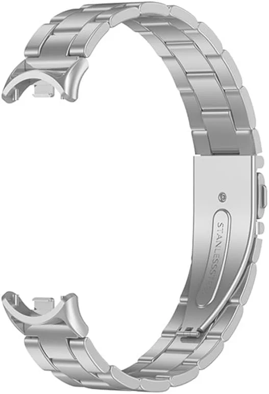 بند استیل ضد زنگ eWINNER مناسب برای ردیاب ساعت هوشمند شیائومی می بند 8 / می بند 9، بند جایگزین برای مچ بند هوشمند می بند 9/8، دستبند مچی زنانه و مردانه