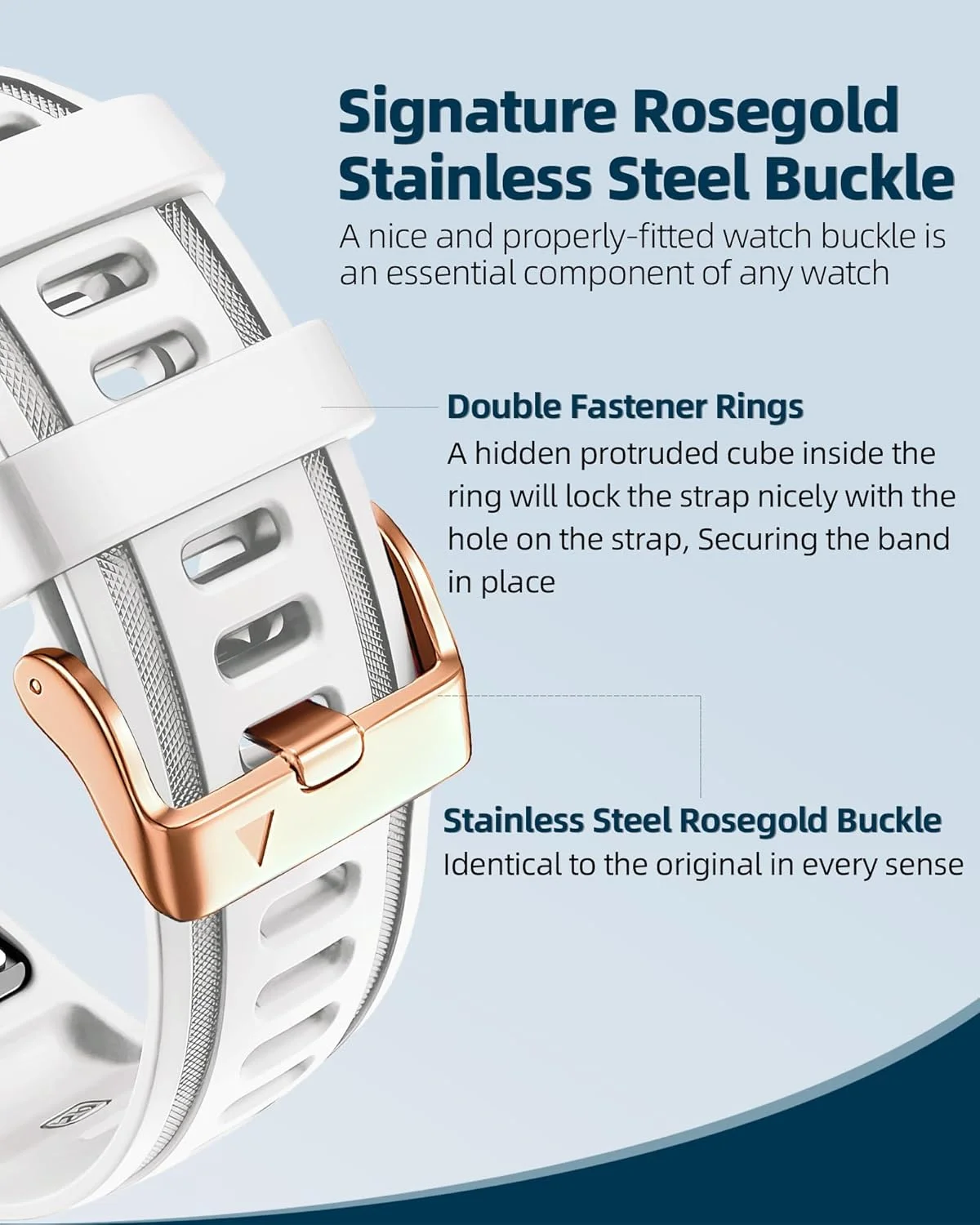 بند ساعت 20 میلی‌متری QuickFit برگ‌های گوشتی سازگار با Garmin Fenix 7S 5S/ 5S Plus، 6S/ 6S Pro، D2 Delta S، Descent Mk2S - بند مچی سیلیکونی جایگزین - لوازم جانبی ساعت هوشمند