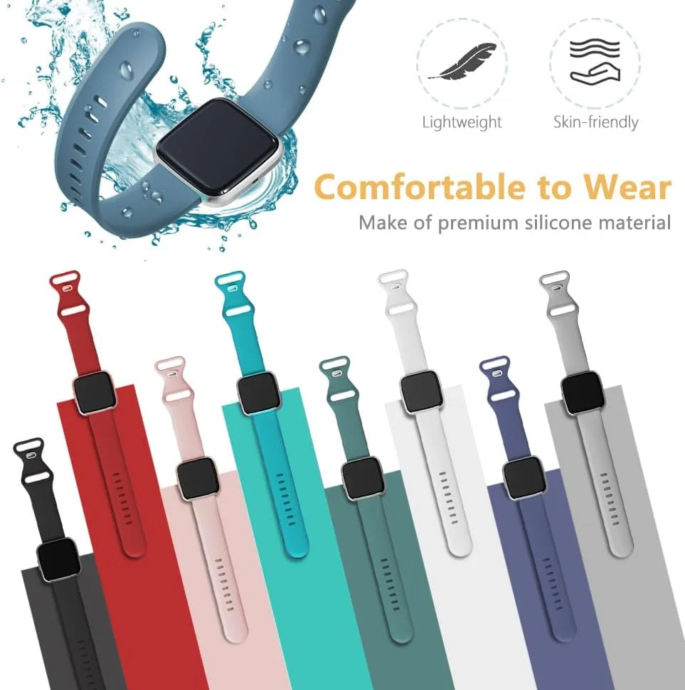 لامشاو سازگار با بند ساعت هوشمند کوکو، بند ساعت کلاسیک 22 میلی‌متری، بند سیلیکونی نرم جایگزین دستبند اسپورت برای مردان و زنان سازگار با ساعت هوشمند کوکو BT2، BT2-Z