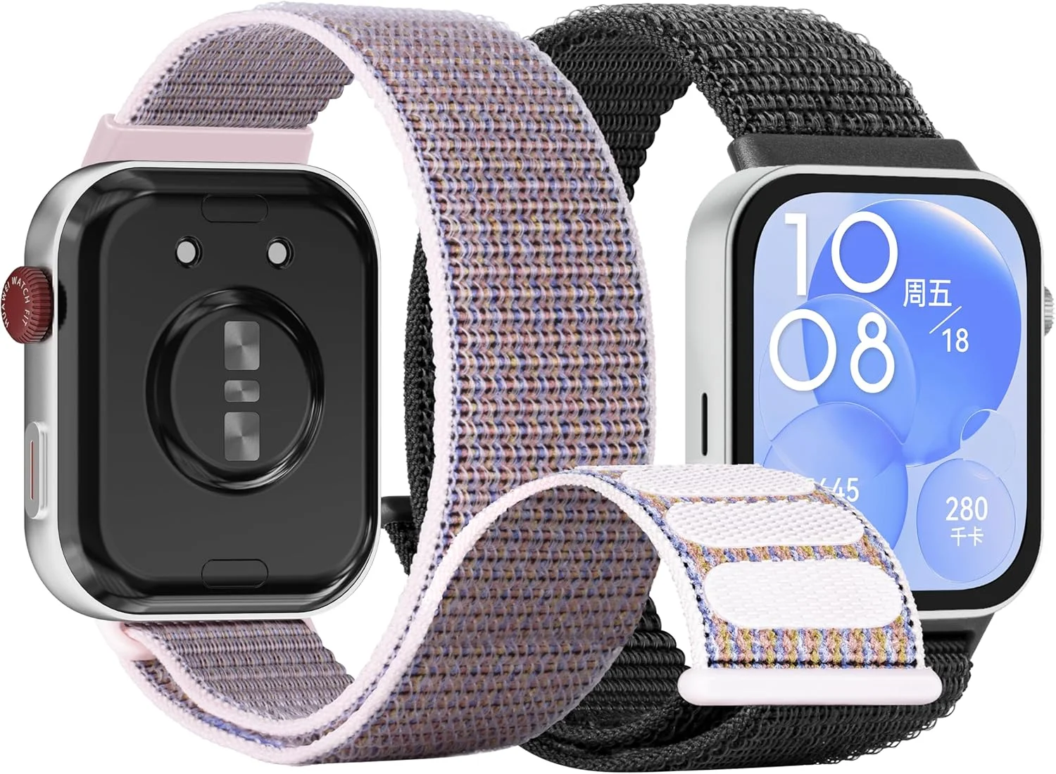 بند نایلونی سازگار با بند ساعت هوآوی Fit 3، مچ بند جایگزین اسپرت نرم برای لوازم جانبی تناسب اندام ساعت هوشمند هوآوی Fit 3