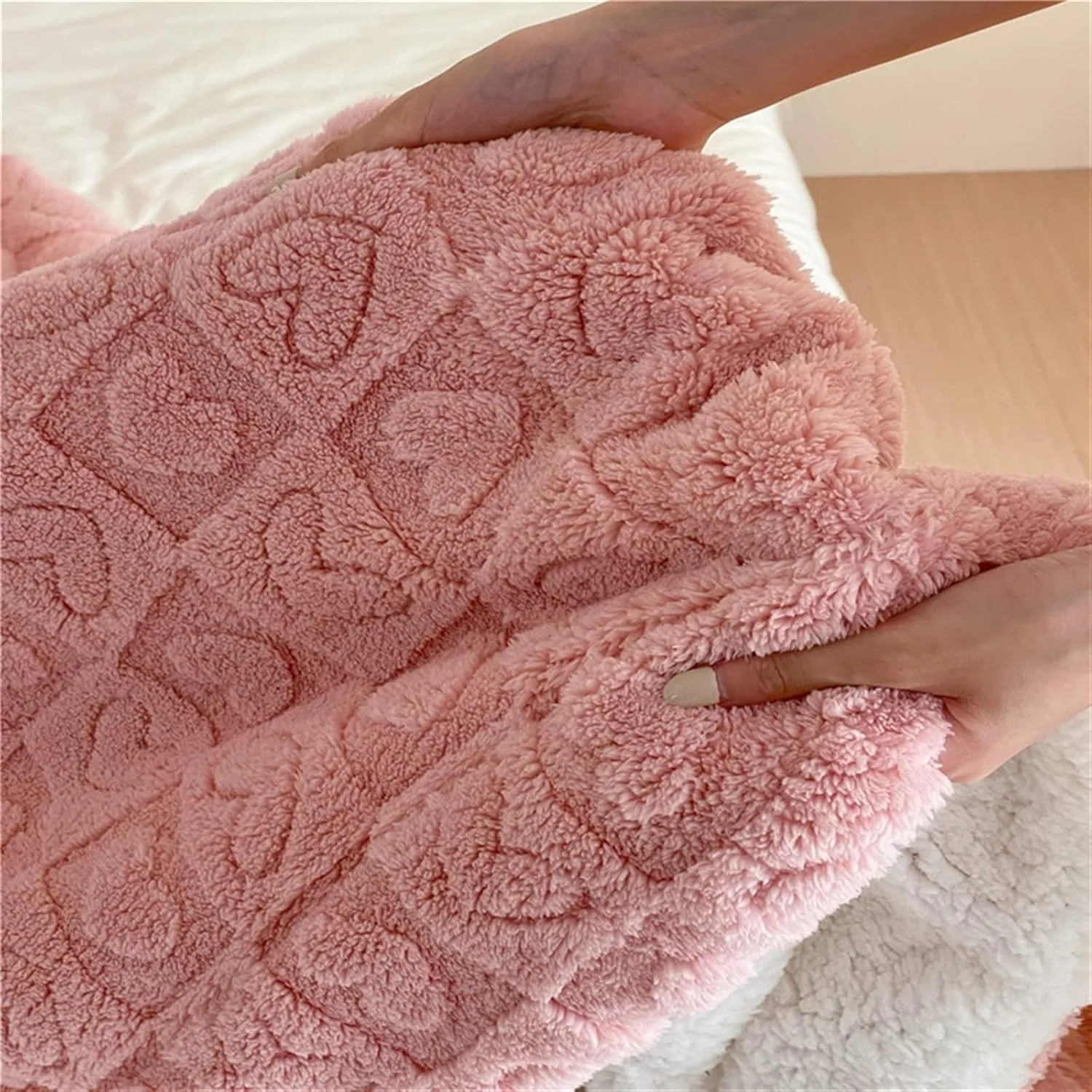 پتو تِدنیدز، پتو زمستانی، گرم و ضخیم، طرح چهارخانه، نرم و لطیف، مناسب برای مبل و تخت، دو رو، پتو پشمی