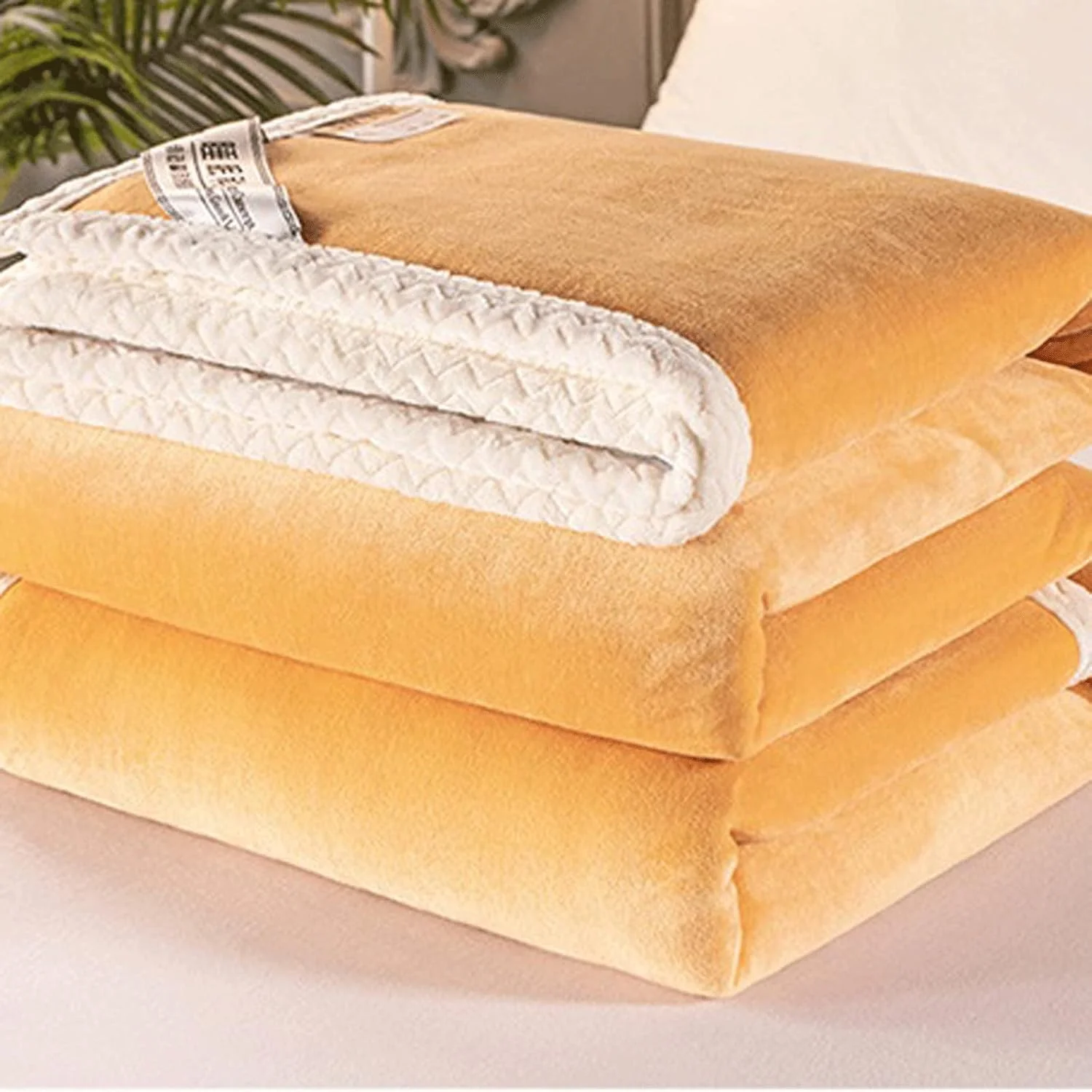 پتو پشمی تِدنیدز، نرم، ضخیم، گرم، با طرح استریک، مناسب برای روکش مبل، تخت و روتختی زمستانی (120x200 سانتی متر (1.4 کیلوگرم))