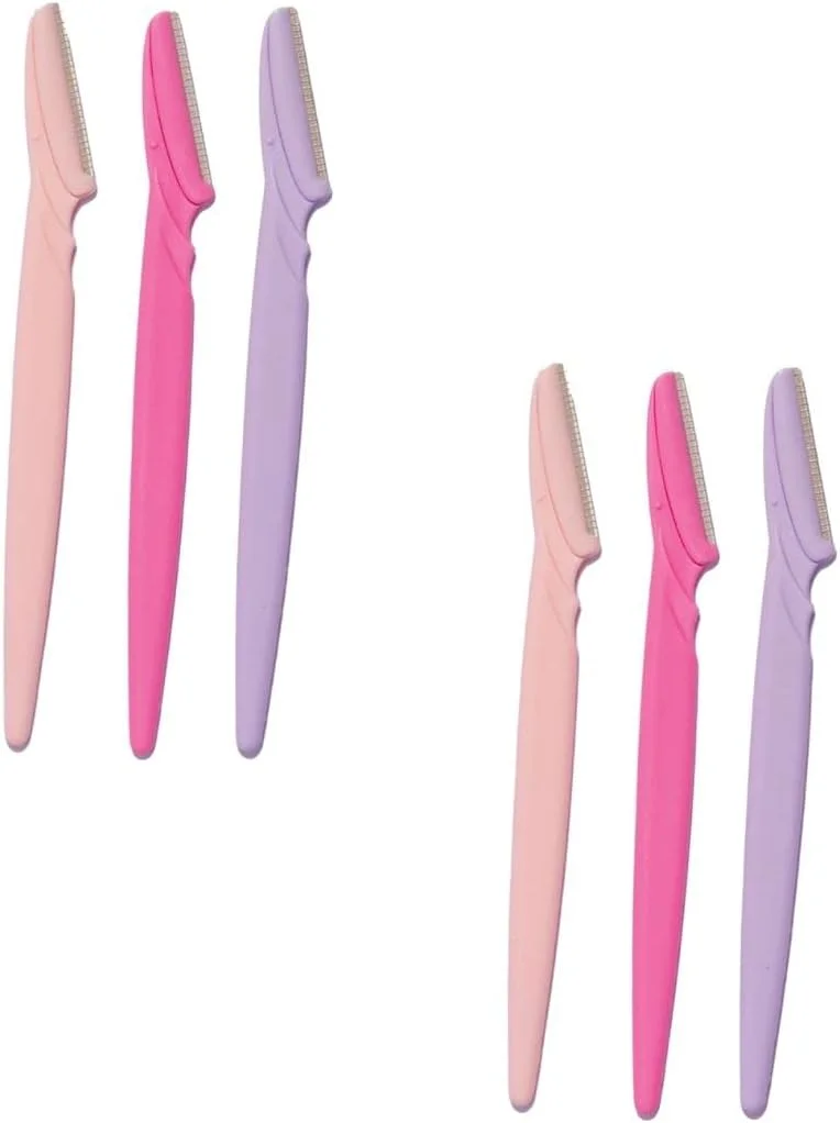 تیغ صورت زنانه گاب | برای از بین بردن فوری، ایمن و بدون درد موهای صورت | ابزار درماپلنینگ برای پوست های حساس | تیغ برای لب بالایی، صورت، ابروها، چانه، پیشانی، خط ریش | غیر تاشو