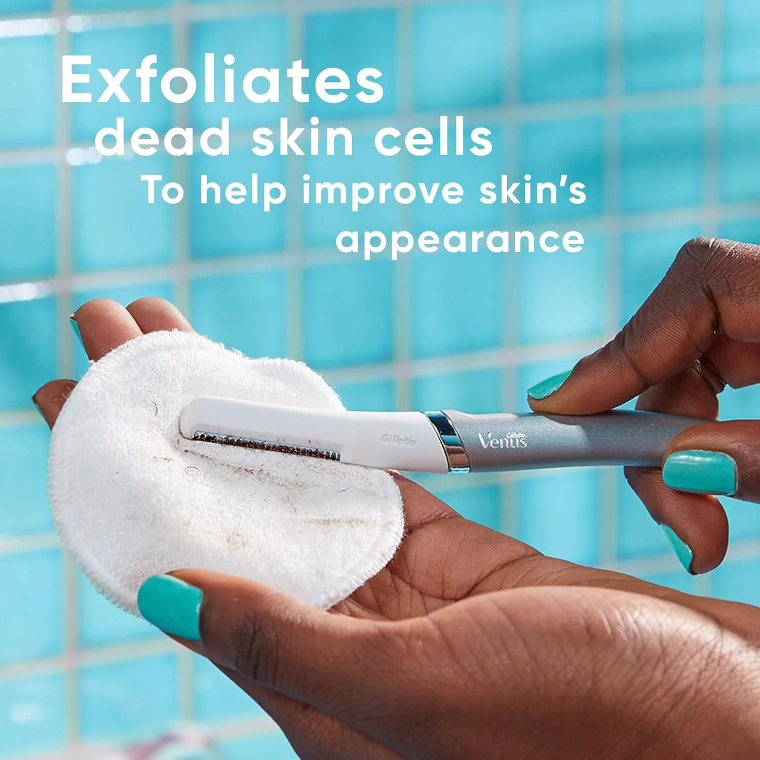 تیغ صورت ژیلت Venus، ابزار لایه برداری درماپلنینگ صورت به همراه 2 تیغ یدک