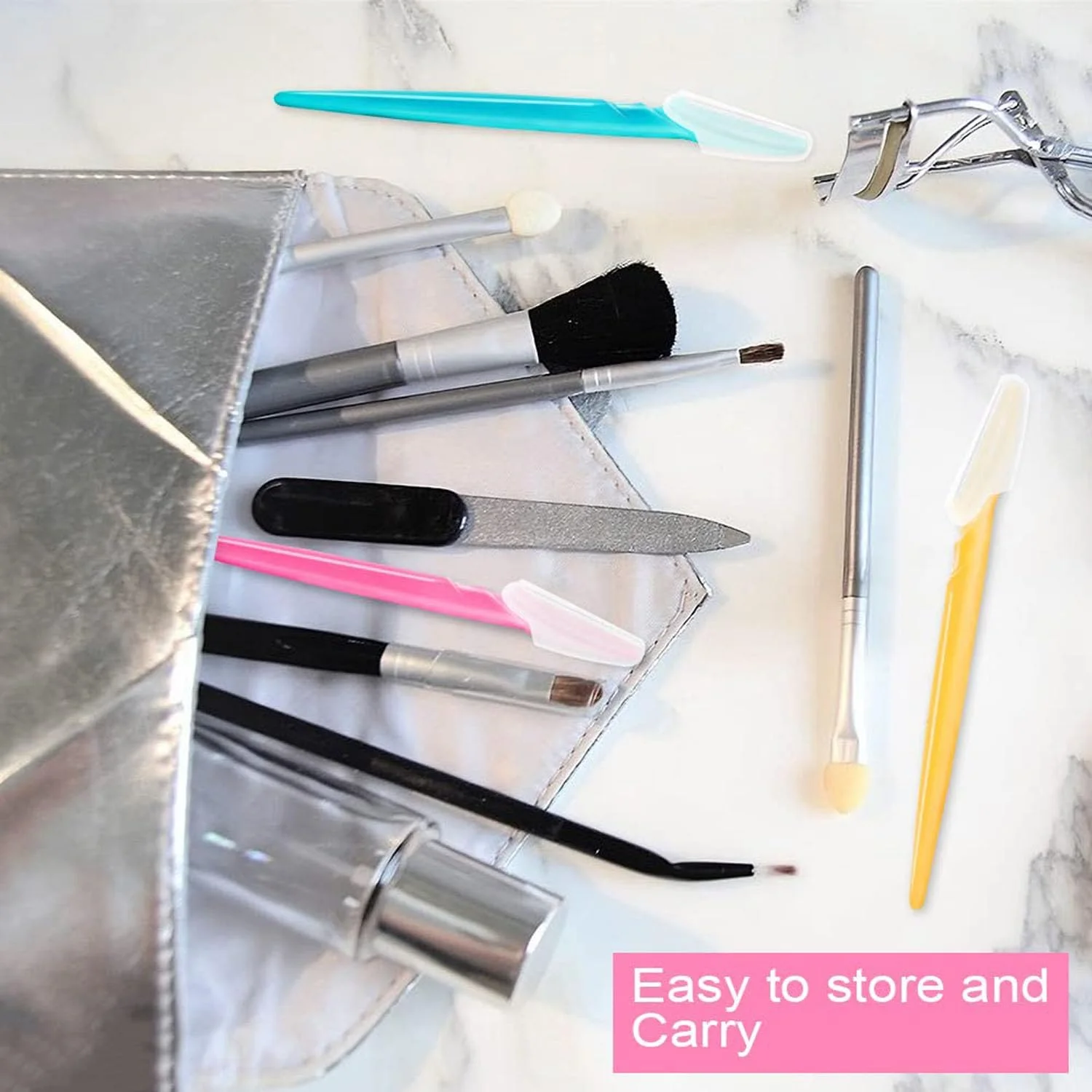 تیغ ابرو هانگمای 15 عددی، ابزار لایه برداری چند منظوره درماپلنینگ صورت، حالت دهنده صورت و ابرو با پوشش دقیق برای زنان و مردان، استفاده آسان