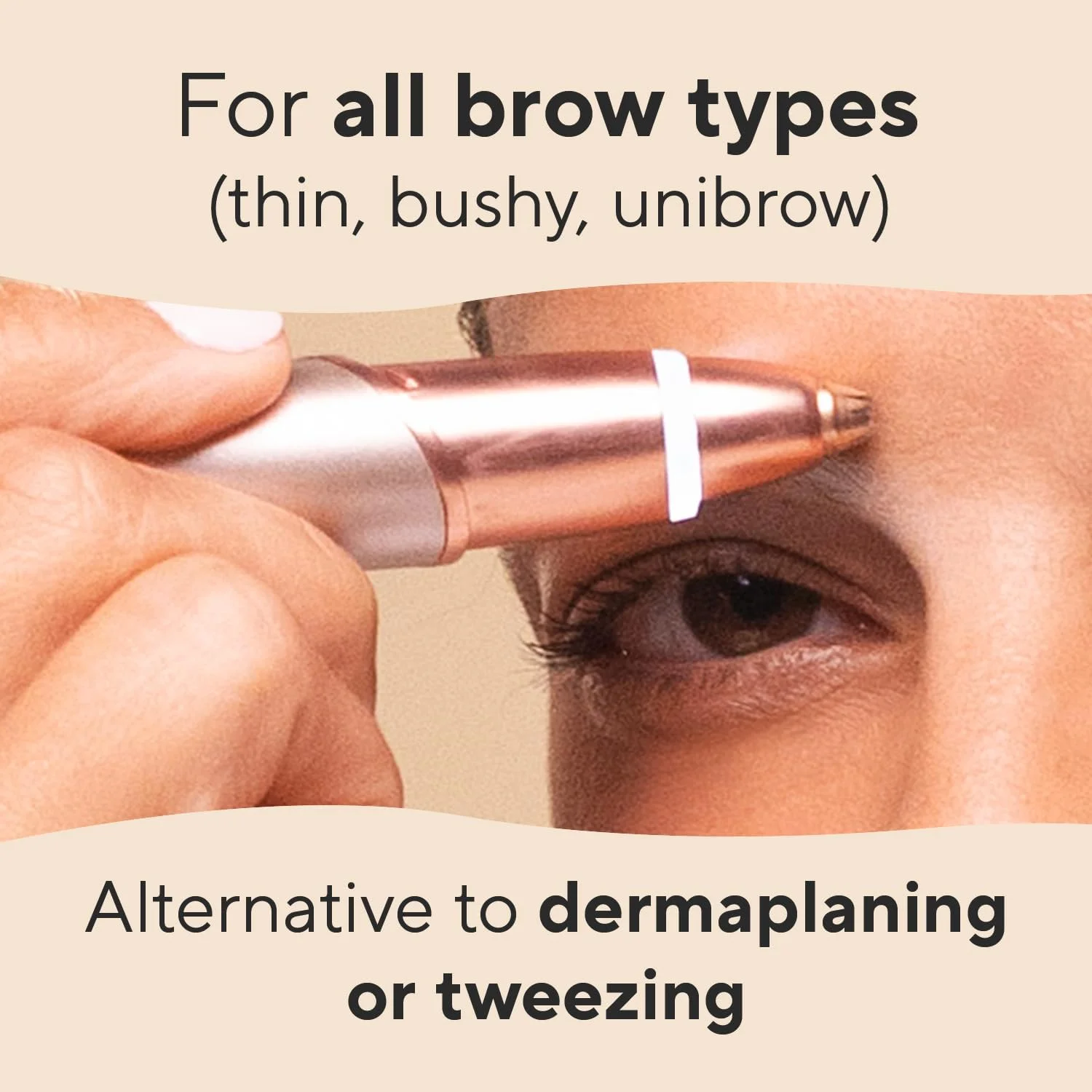 دستگاه موبر ابرو Finishing Touch Flawless Brows، تیغ برقی زنانه دستگاه موبر ابرو Finishing Touch Flawless Brows، تیغ برقی زنانه