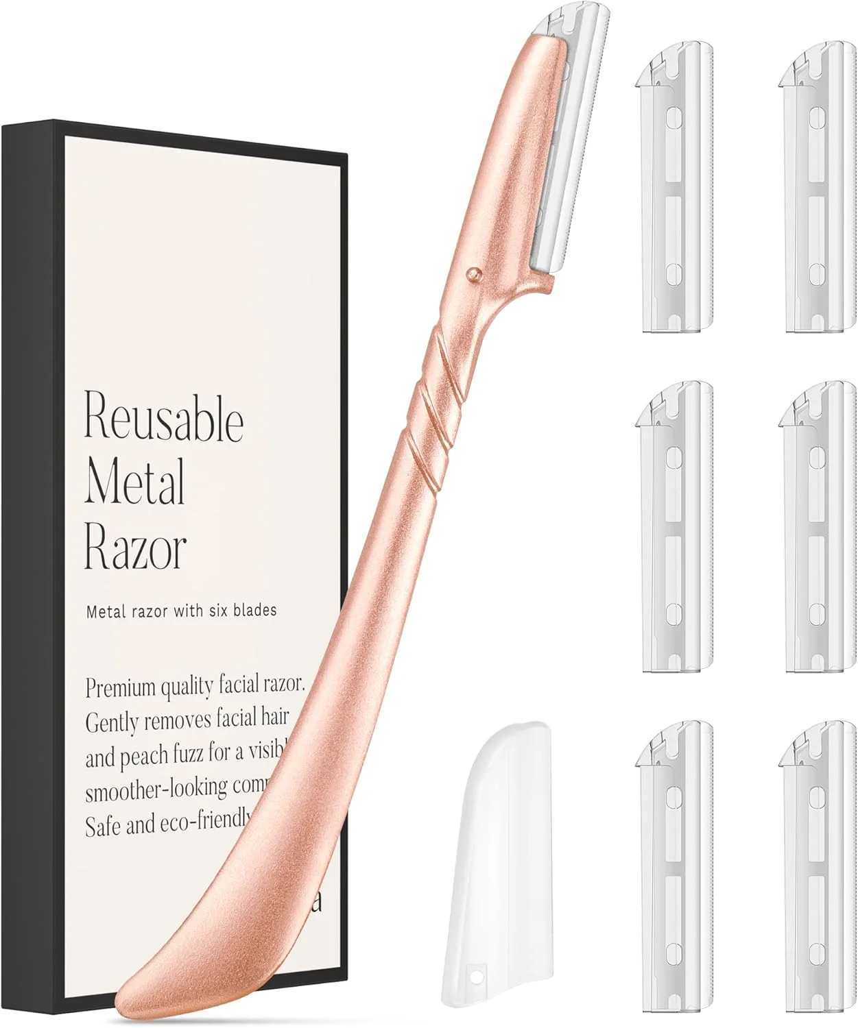 تیغ ابرو زنانه ennva - ابزار درماپلنینگ اصلاح ابرو - شکل دهنده ارگونومیک ابرو و تیغ صورت برای از بین بردن موهای کرکی - تیغ لایه بردار صورت برای ابرو - تیغ اصلاح ابرو با 7 تیغه تیغ ابرو زنانه ennva - ابزار درماپلنینگ اصلاح ابرو - شکل دهنده ارگونومیک ابرو و تیغ صورت برای از بین بردن موهای کرکی - تیغ لایه بردار صورت برای ابرو - تیغ اصلاح ابرو با 7 تیغه