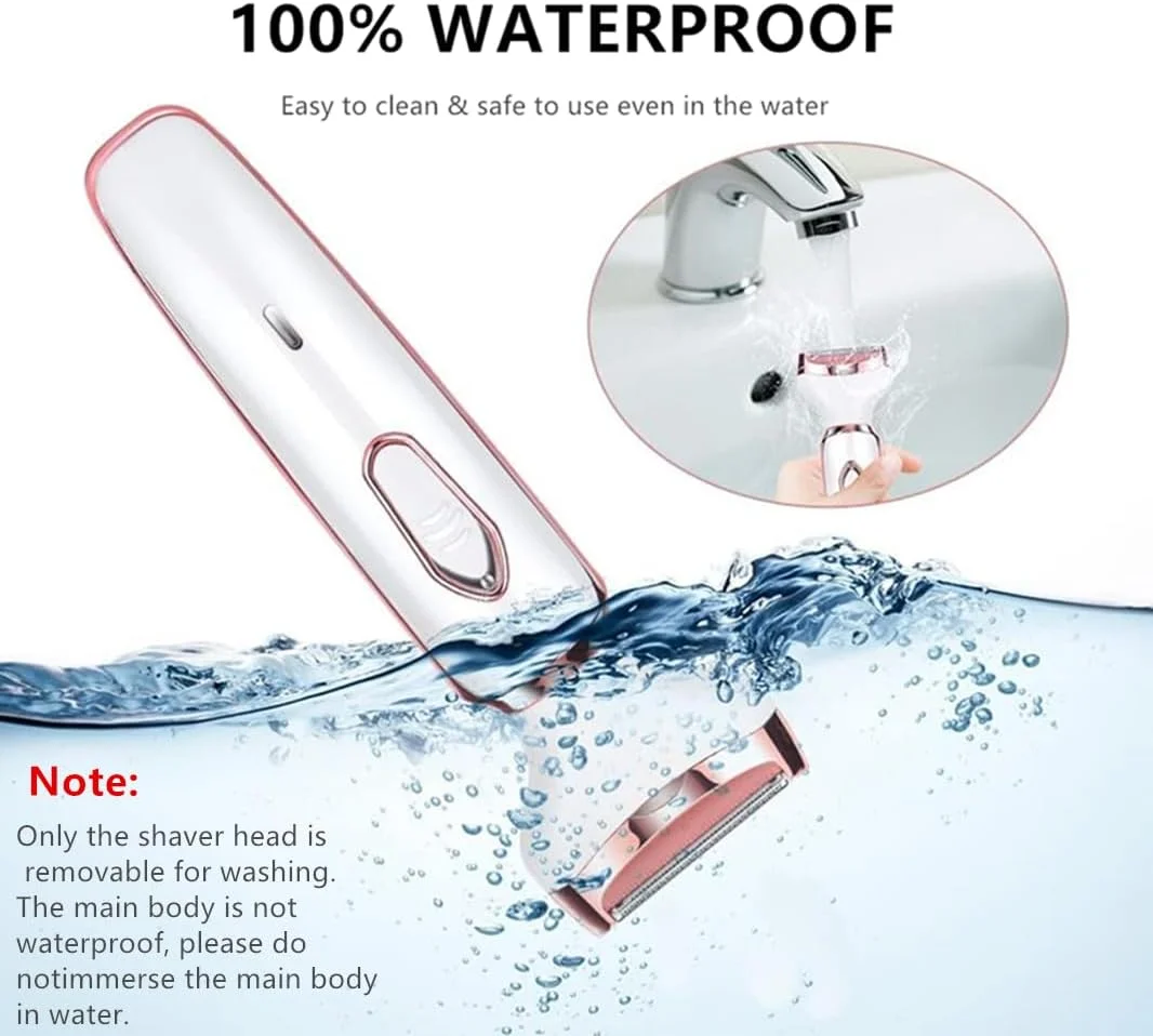 ماشین اصلاح برقی زنانه، ماشین اصلاح قابل حمل 4 در 1، از بین برنده موهای صورت، موزن ابرو قابل شارژ USB، ماشین اصلاح بدون درد برای بیکینی، موهای بینی، ابرو، بدن، خط ریش ماشین اصلاح برقی زنانه، ماشین اصلاح قابل حمل 4 در 1، از بین برنده موهای صورت، موزن ابرو قابل شارژ USB، ماشین اصلاح بدون درد برای بیکینی، موهای بینی، ابرو، بدن، خط ریش