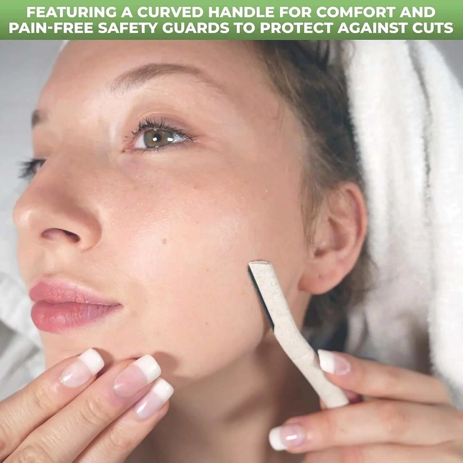 تیغ های درماپلینینگ EliteEco برای زنان 3 عددی، تیغ ابرو، تیغ صورت، از بین برنده موهای کرکی و ابزار درماپلنینگ برای از بین بردن موهای صورت، تیغ لب بالایی و حالت دهنده ابرو زنانه