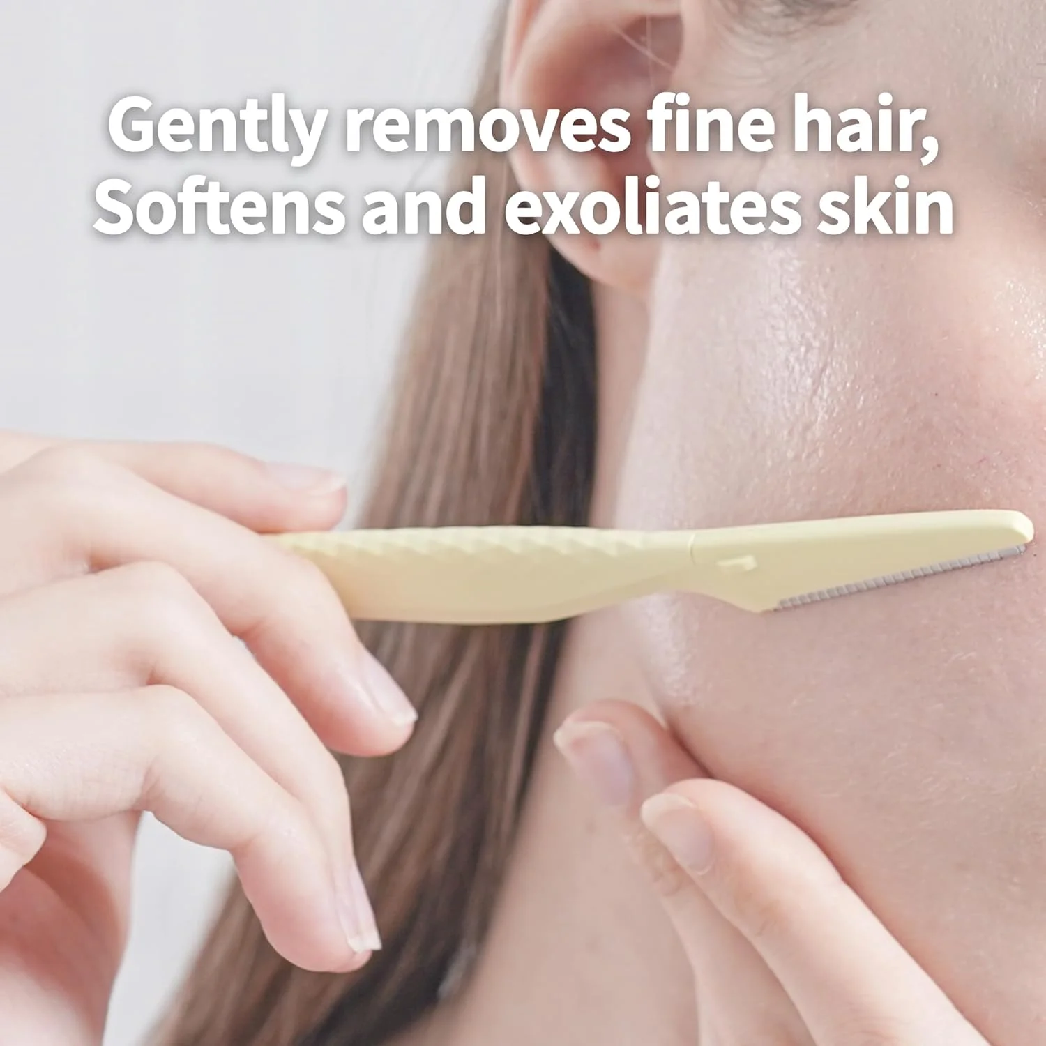 تیغ ابرو دورکو تینکل اورگلو 4+2، حالت دهنده و مرتب کننده دقیق ابرو، ابزار جدید درماپلنینگ، سبک وزن، با محافظ ایمنی برای جلوگیری از بریدگی و خراش