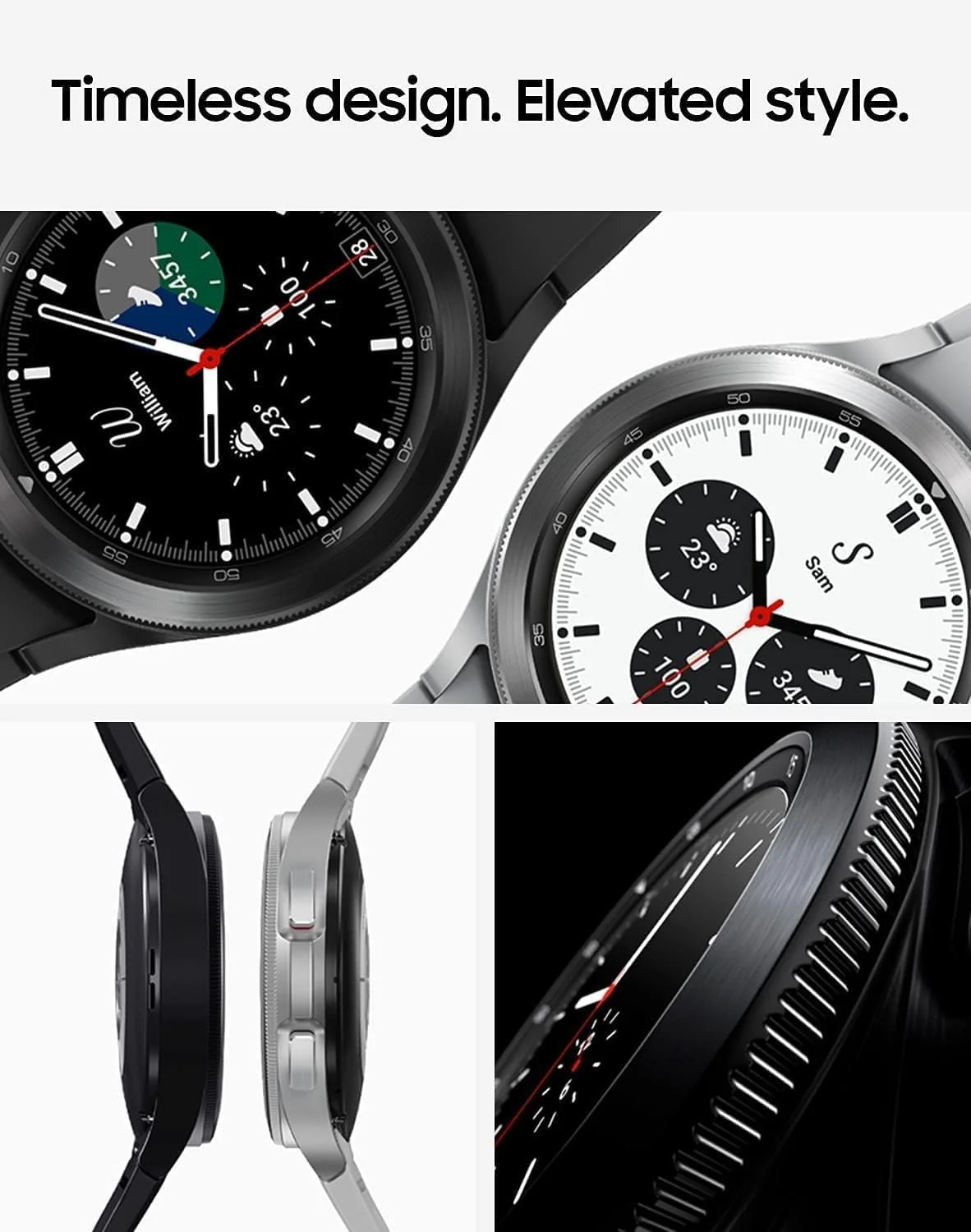 ساعت هوشمند سامسونگ گلکسی واچ 4 کلاسیک R890 46mm GPS WiFi (مدل بین المللی) (نقره ای) ساعت هوشمند سامسونگ گلکسی واچ 4 کلاسیک R890 46mm GPS WiFi (مدل بین المللی) (نقره ای)