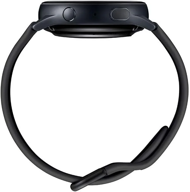 ساعت هوشمند سامسونگ Galaxy Watch Active 2، نسخه فرانسوی، مشکی آکوآ ساعت هوشمند سامسونگ Galaxy Watch Active 2، نسخه فرانسوی، مشکی آکوآ
