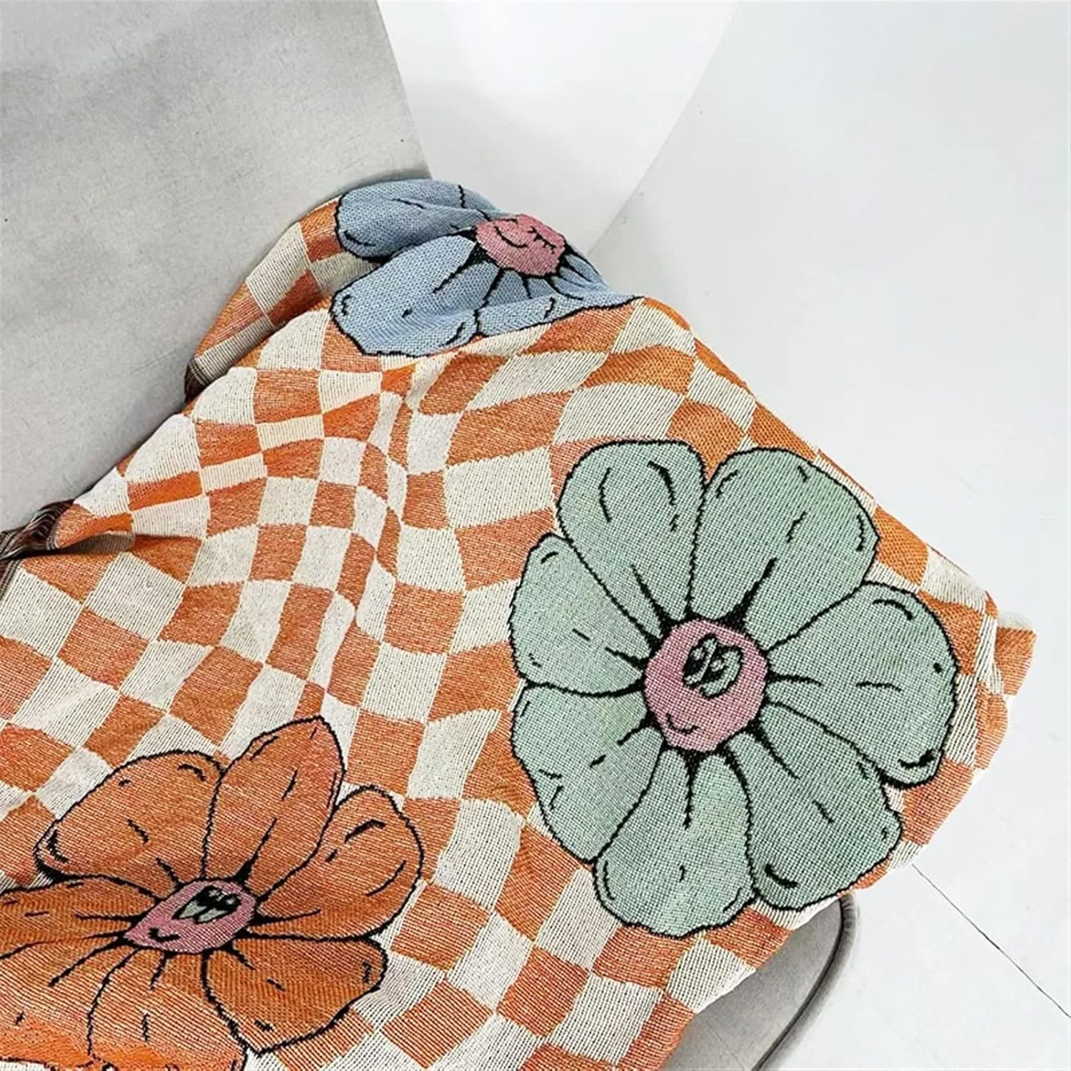 پتو تیاندیافوای، پتوهای غیررسمی، تزئین فرش، پتو طرح گل، فرش مبل، فرش اوقات فراغت، تک پردهای، پتو مبل، پتوهای پرتابی (آبی تیره) پتو تیاندیافوای، پتوهای غیررسمی، تزئین فرش، پتو طرح گل، فرش مبل، فرش اوقات فراغت، تک پردهای، پتو مبل، پتوهای پرتابی (آبی تیره)