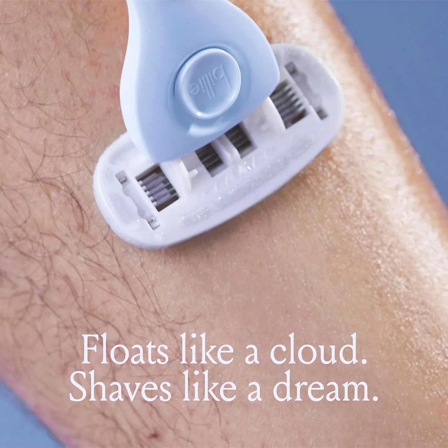 کیت اصلاح صورت Billie برای زنان - تیغ اصلاح زنانه + 4 عدد یدک تیغ 5 لبه + نگهدارنده مغناطیسی - آبی خنک کیت اصلاح صورت Billie برای زنان - تیغ اصلاح زنانه + 4 عدد یدک تیغ 5 لبه + نگهدارنده مغناطیسی - آبی خنک