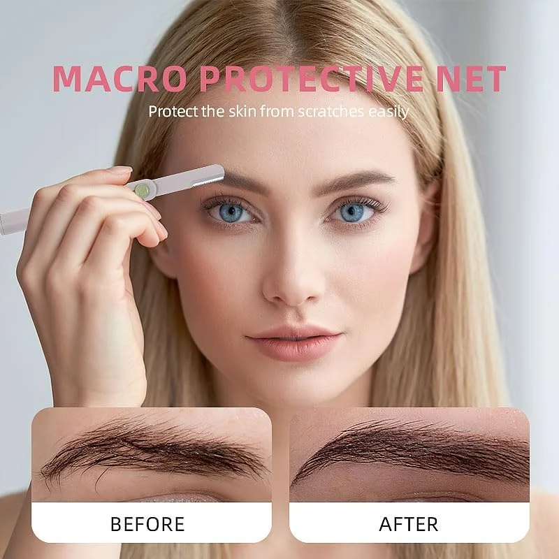 تیغ ابرو و موبر بلومکست 2 عددی | صورت، لب بالا، چانه | تیغه استیل ضد زنگ با محافظ ایمنی | آقایان و بانوان | از بین برنده موهای زائد