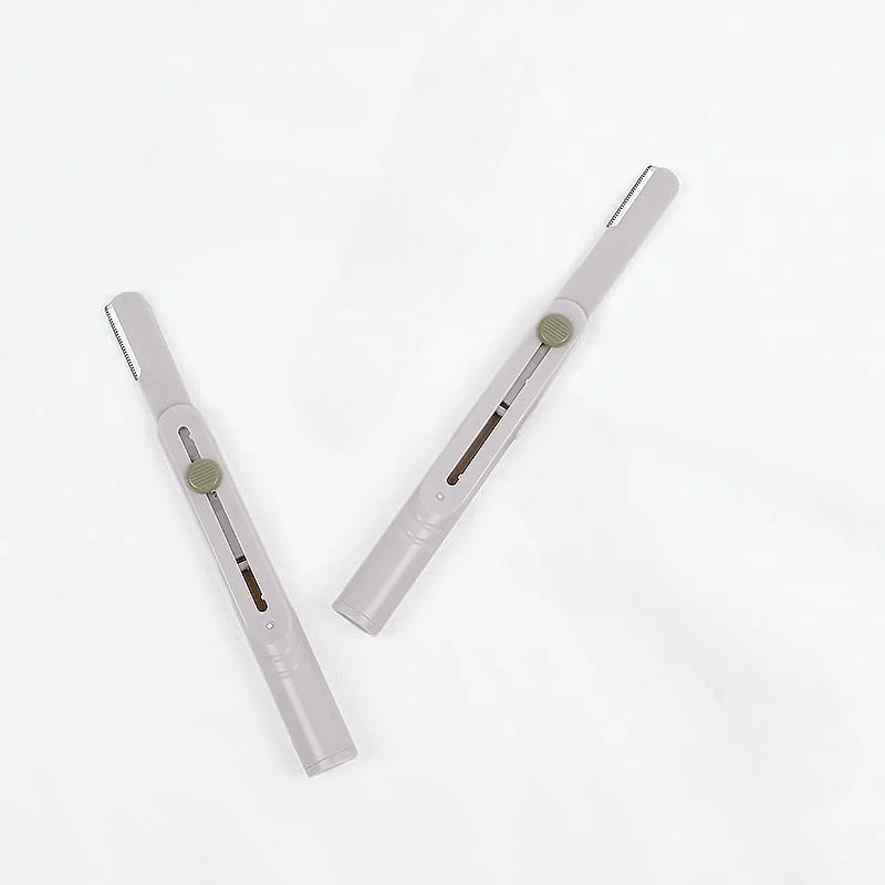 تیغ ابرو و موبر بلومکست 2 عددی | صورت، لب بالا، چانه | تیغه استیل ضد زنگ با محافظ ایمنی | آقایان و بانوان | از بین برنده موهای زائد