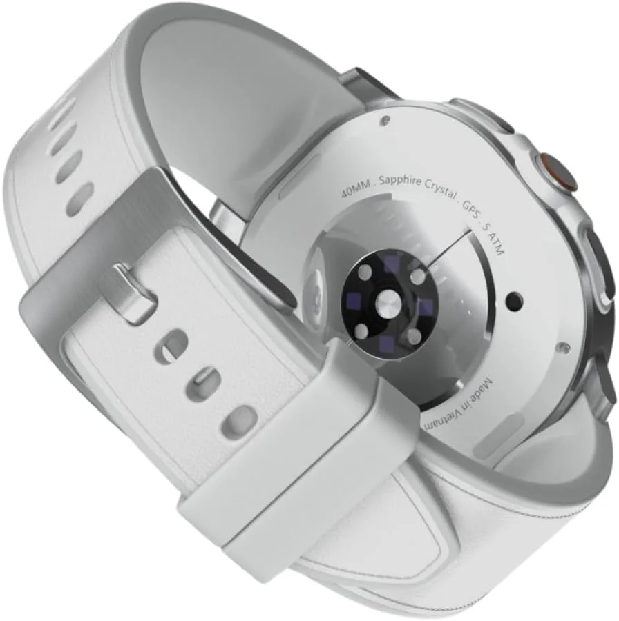 ساعت هوشمند SAMSUNG Galaxy Watch 8 Classic | سایز 46 میلی‌متر، حاشیه چرخان | مجهز به هوش مصنوعی با صفحه نمایش 1.34 اینچی AMOLED، سیستم عامل Wear OS 6، وای فای، بلوتوث، GPS، ردیاب تناسب اندام، استاندارد IP68 و MIL-STD-810H | مدل بین المللی L500 | به همراه شارژر سریع