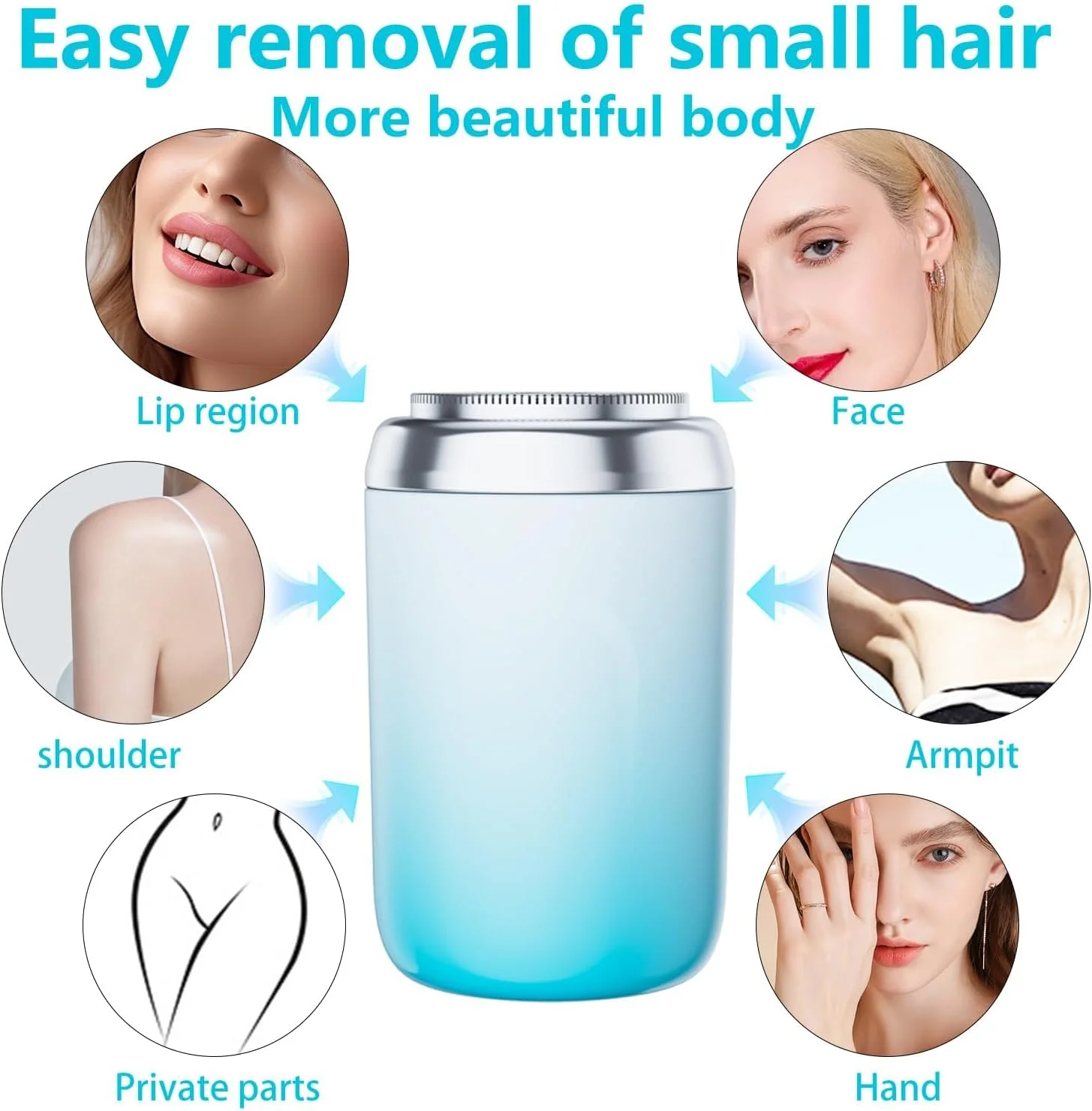 ماشین اصلاح برقی زنانه آزونی، ماشین اصلاح برقی شارژی، یکپارچه صورت/بدن ابرو، ریش، بازو، زیر بغل و ست موبر بیکینی قابل حمل زنانه، مناسب استفاده خشک و مرطوب، قابل شارژ ماشین اصلاح برقی زنانه آزونی، ماشین اصلاح برقی شارژی، یکپارچه صورت/بدن ابرو، ریش، بازو، زیر بغل و ست موبر بیکینی قابل حمل زنانه، مناسب استفاده خشک و مرطوب، قابل شارژ