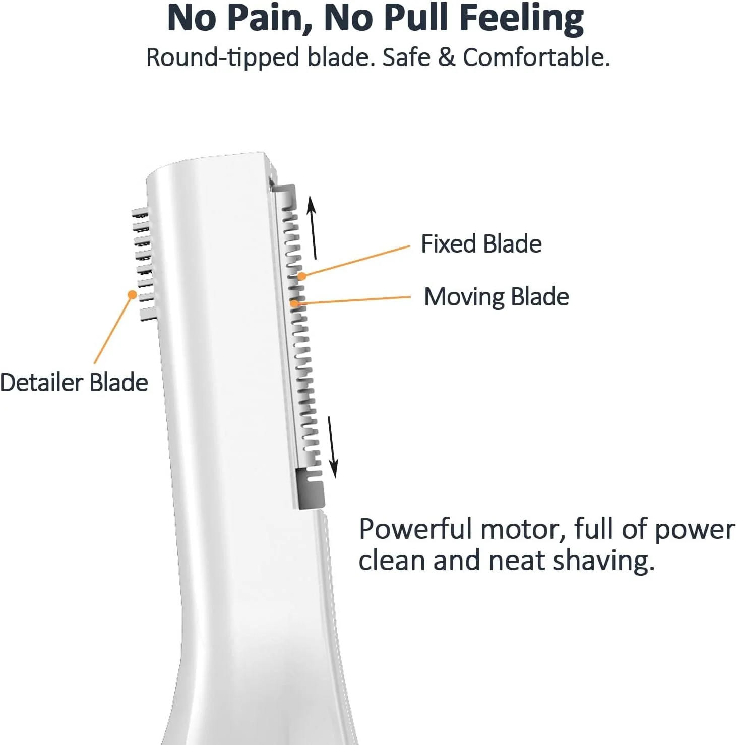 موبر ابرو Azonee، تیغ های برقی بدون درد، با تریمر جزئیات، موبر صورت برای زنان، شیورهای بی عیب و نقص برای زنان و مردان، صورت، بدن، بازوها، پاها موبر ابرو Azonee، تیغ های برقی بدون درد، با تریمر جزئیات، موبر صورت برای زنان، شیورهای بی عیب و نقص برای زنان و مردان، صورت، بدن، بازوها، پاها