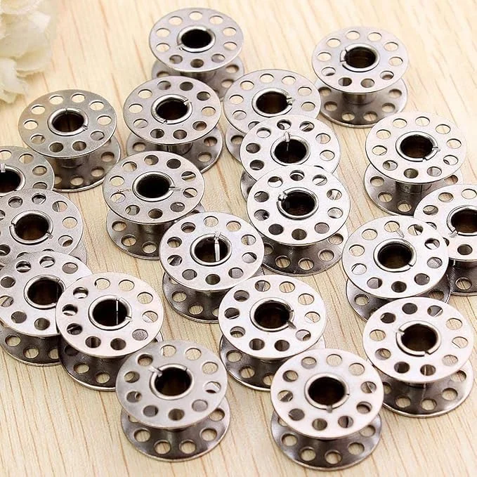 Bobbins, Metal Bobbins, 20PCS Bobbins for Sewing Machine, Premium Bobbins for Brother/Singer/BabyLock Sewing Machine/janome,Standard Size Sewing Machine Bobbins, Sewing Machine Accessories Bobbins, Metal Bobbins, 20PCS Bobbins for Sewing Machine, Premium Bobbins for Brother/Singer/BabyLock Sewing Machine/janome,Standard Size Sewing Machine Bobbins, Sewing Machine Accessories