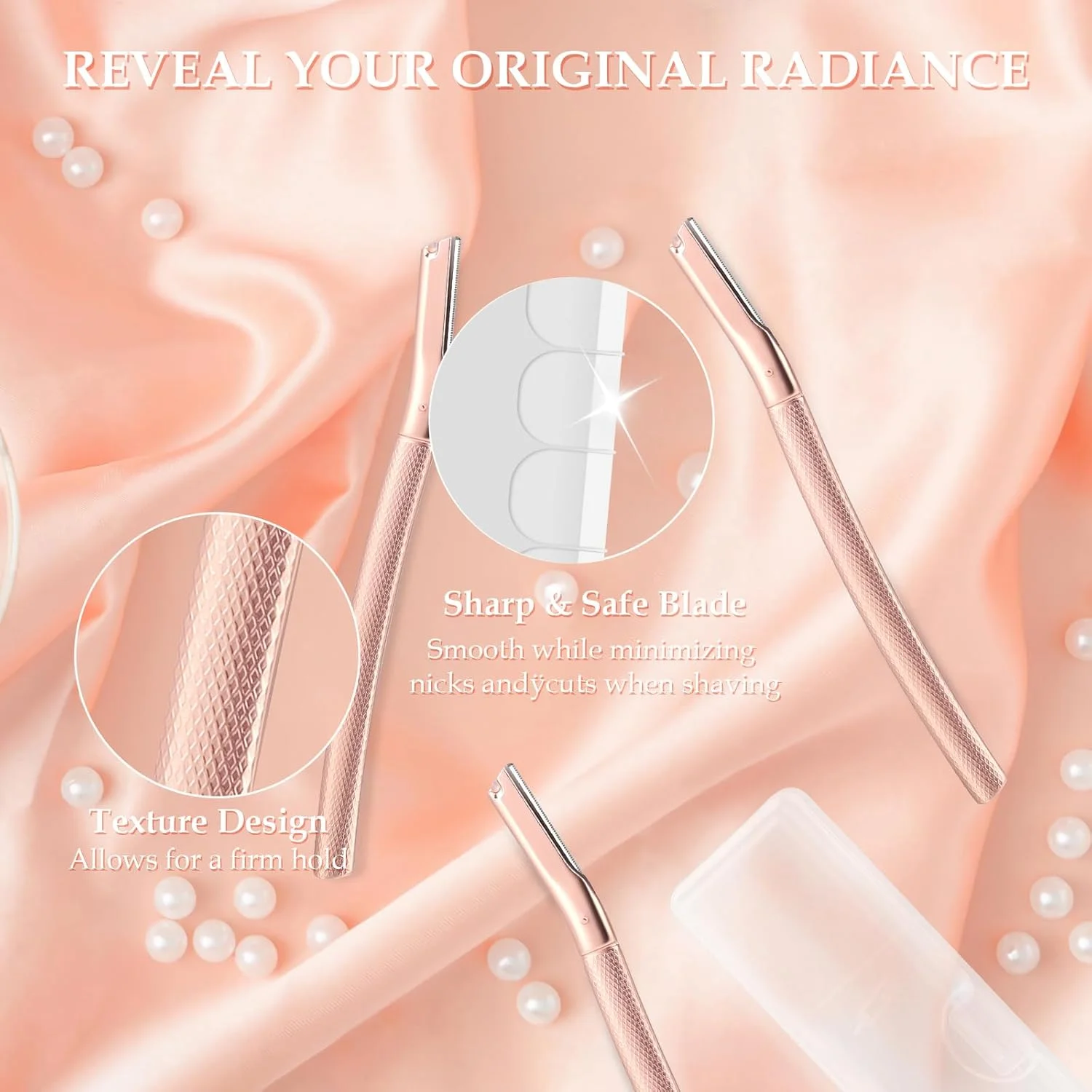 ابزار درماپلنینگ صورت AIBRIT PRO برای لایه برداری پوست، تیغ درماپلینینگ صورت زنانه با 12 تیغه قابل تعویض، ابزار حرفه ای درماپلنینگ برای از بین بردن موهای کرکی، موهای صورت و ابرو ابزار درماپلنینگ صورت AIBRIT PRO برای لایه برداری پوست، تیغ درماپلینینگ صورت زنانه با 12 تیغه قابل تعویض، ابزار حرفه ای درماپلنینگ برای از بین بردن موهای کرکی، موهای صورت و ابرو