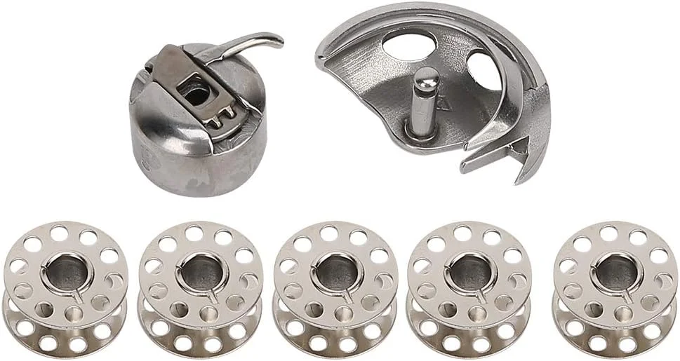 ماسوره + جعبه ماسوره + قطعات چرخ خیاطی قلاب شاتل برای چرخ خیاطی خانگی مدل قدیمی ماسوره + جعبه ماسوره + قطعات چرخ خیاطی قلاب شاتل برای چرخ خیاطی خانگی مدل قدیمی
