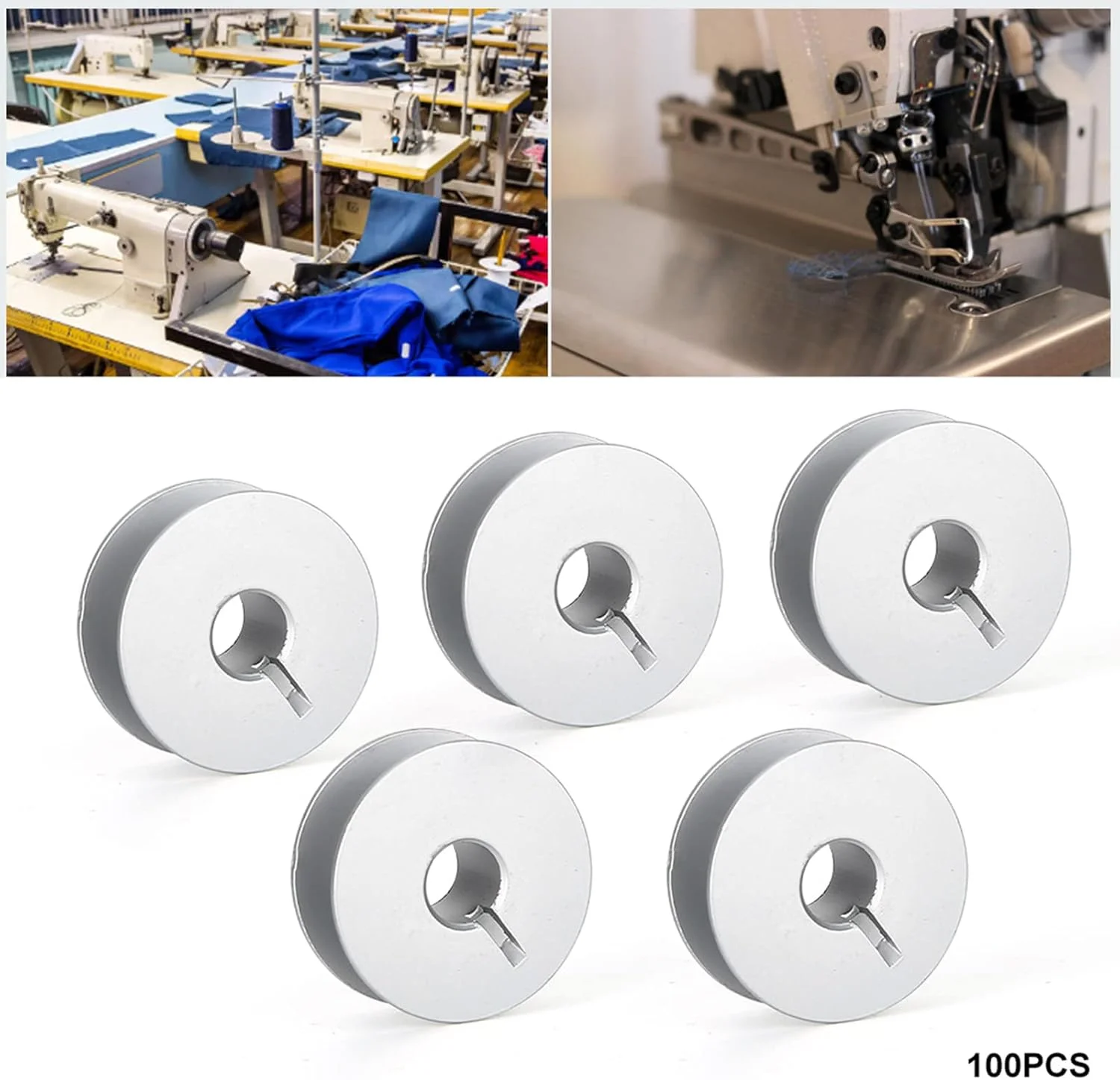 ماسوره فلزی 25 میلی متری Bobb 20×15×3 100 عددی 55623A ماسوره های آلومینیومی شیاردار برای قطعات ماشین آلات دوخت صنعتی ماسوره فلزی 25 میلی متری Bobb 20×15×3 100 عددی 55623A ماسوره های آلومینیومی شیاردار برای قطعات ماشین آلات دوخت صنعتی