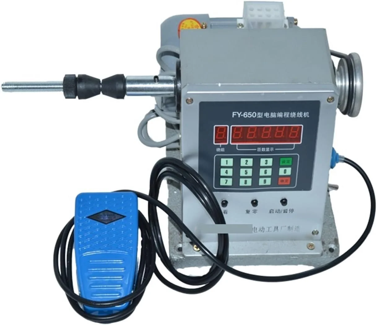 دستگاه سیم پیچی بوبین FY-650 CNC، دستگاه سیم پیچی الکترونیکی، قطر سیم پیچی 0.03-0.35 میلی متر، 1 عدد