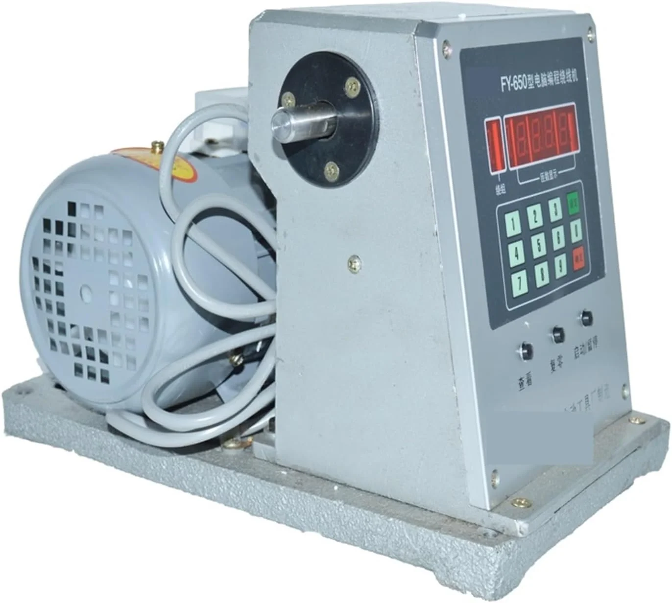 دستگاه سیم پیچی بوبین FY-650 CNC، دستگاه سیم پیچی الکترونیکی، قطر سیم پیچی 0.03-0.35 میلی متر، 1 عدد دستگاه سیم پیچی بوبین FY-650 CNC، دستگاه سیم پیچی الکترونیکی، قطر سیم پیچی 0.03-0.35 میلی متر، 1 عدد