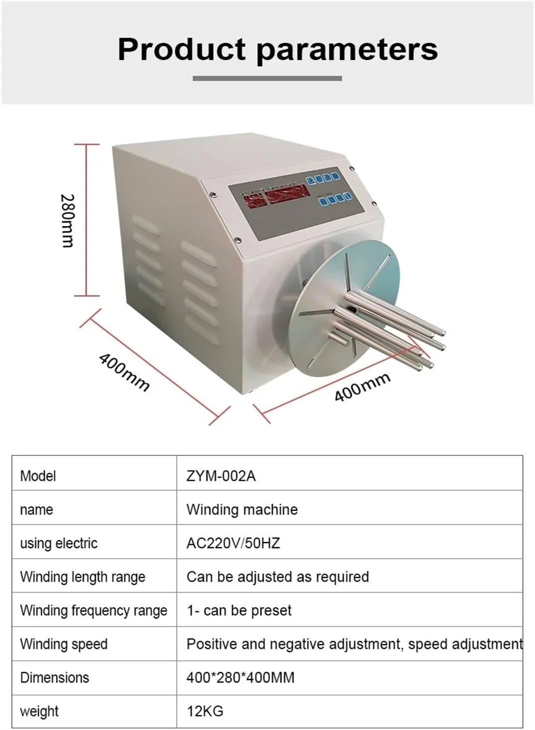 دستگاه سیم پیچ نیمه اتوماتیک، قطر سیم 5 میلی متر کمتر از 10 متر خط تلفن USB AC/DC دستگاه سیم پیچ سیم برق دستگاه سیم پیچ نیمه اتوماتیک، قطر سیم 5 میلی متر کمتر از 10 متر خط تلفن USB AC/DC دستگاه سیم پیچ سیم برق