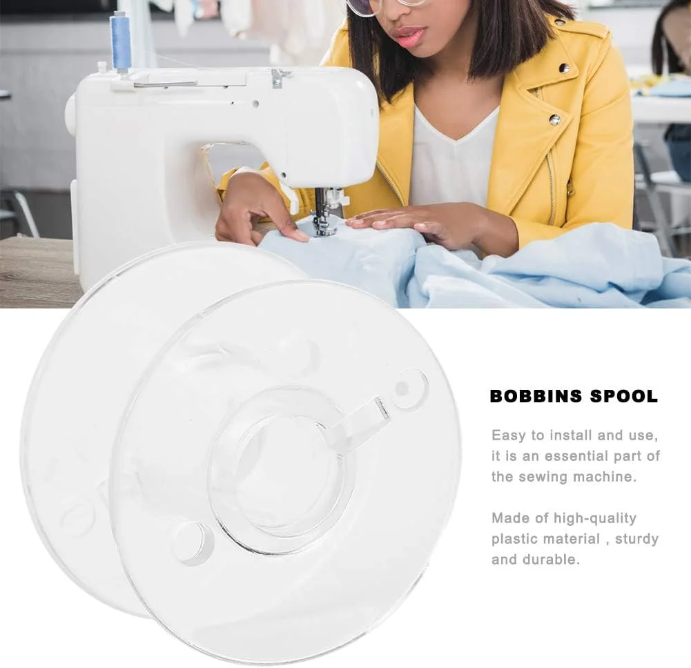 Bobbin, Transparent Sewing Machine Bobbin, for Handmade Work Home Use