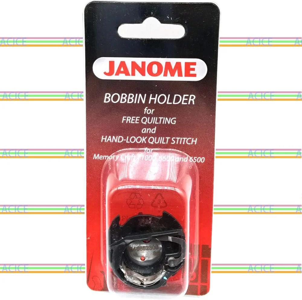 جعبه ماسوره ACICE (لحاف دوزی حرکت آزاد) شماره 200445007 برای Janome M7050, M7200, MC11000, 6600 Elna 7200PRO, 9500, 9600