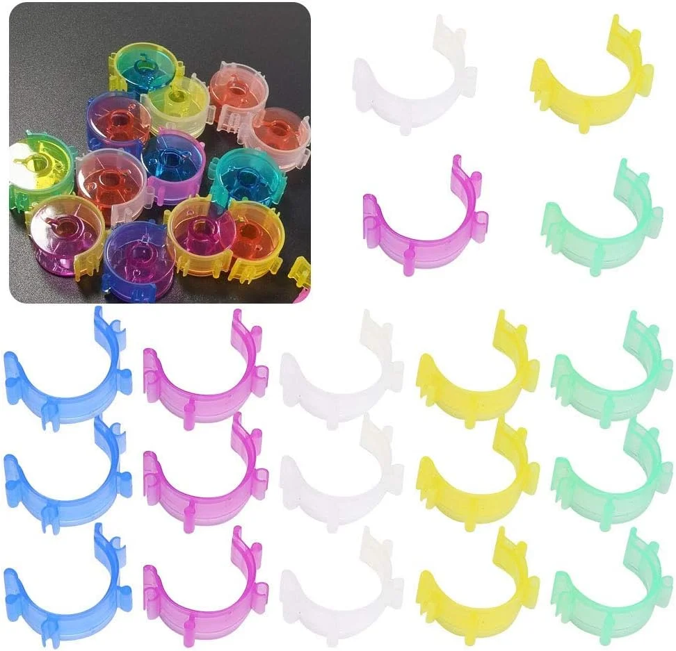 گیره نگهدارنده ماسوره 50 عددی، نگهدارنده نخ ماسوره، گیره های کوچک برج ماسوره، گیره های رنگارنگ نخ ماسوره برای گلدوزی، لحاف دوزی و نخ دوزی گیره نگهدارنده ماسوره 50 عددی، نگهدارنده نخ ماسوره، گیره های کوچک برج ماسوره، گیره های رنگارنگ نخ ماسوره برای گلدوزی، لحاف دوزی و نخ دوزی