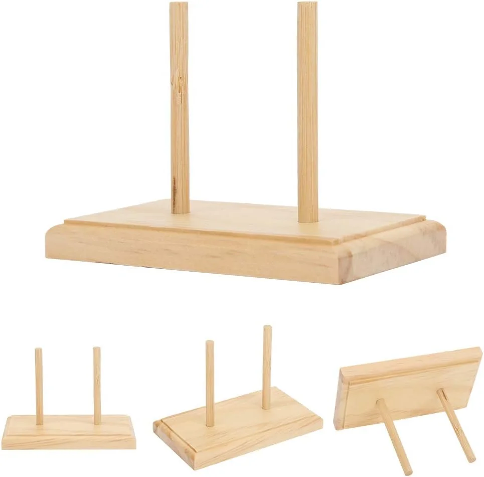نگهدارنده قرقره چوبی، استند سازمان دهنده نخ گلدوزی با 2 میله، ابزار خیاطی DIY برای نگهدارنده نخ خانگی، محل نگهداری قرقره نگهدارنده قرقره چوبی، استند سازمان دهنده نخ گلدوزی با 2 میله، ابزار خیاطی DIY برای نگهدارنده نخ خانگی، محل نگهداری قرقره
