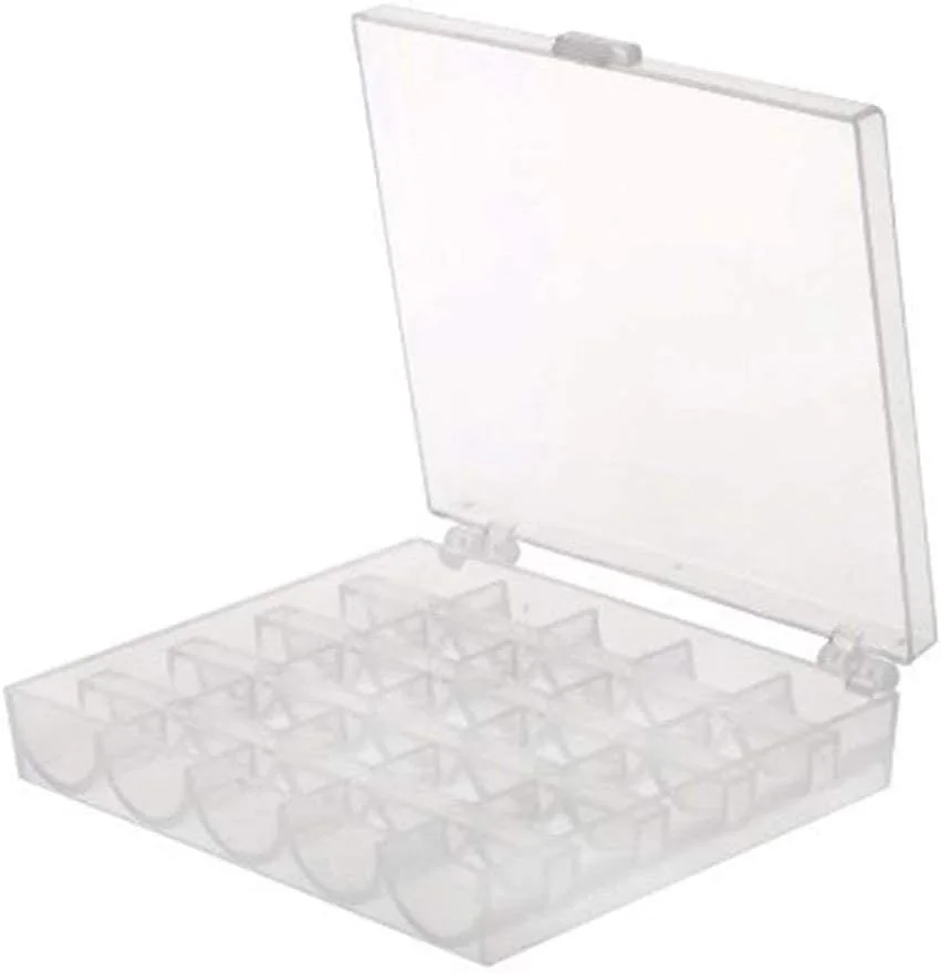 جعبه قرقره درب دار، جعبه سازمان دهنده و نگهداری قرقره، 13cmX10.5cmX2.6cm