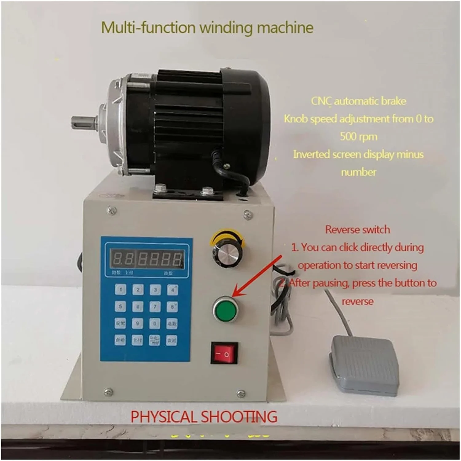 دستگاه سیمپیچ برقی CNC 650 وات/800 وات، دستگاه سیمپیچ گشتاور بالا با ابزار سیمپیچ اتوماتیک با سرعت قابل تنظیم (800W) دستگاه سیمپیچ برقی CNC 650 وات/800 وات، دستگاه سیمپیچ گشتاور بالا با ابزار سیمپیچ اتوماتیک با سرعت قابل تنظیم (800W)