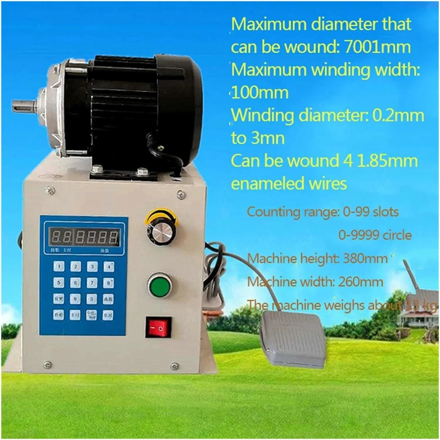 دستگاه سیمپیچ برقی CNC 650 وات/800 وات، دستگاه سیمپیچ گشتاور بالا با ابزار سیمپیچ اتوماتیک با سرعت قابل تنظیم (800W) دستگاه سیمپیچ برقی CNC 650 وات/800 وات، دستگاه سیمپیچ گشتاور بالا با ابزار سیمپیچ اتوماتیک با سرعت قابل تنظیم (800W)